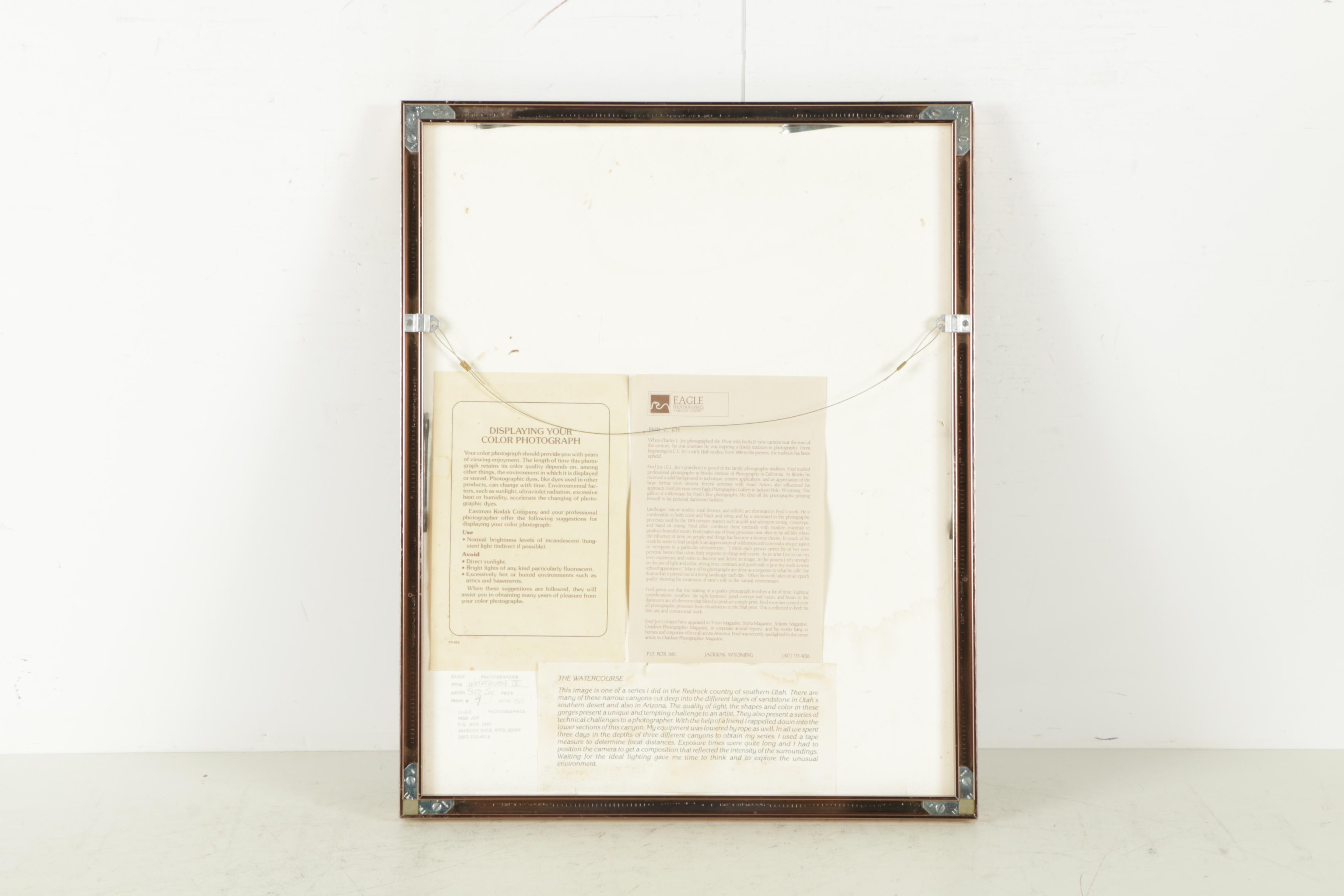 Fred Joy Limited Edition Photograph "The Watercourse"