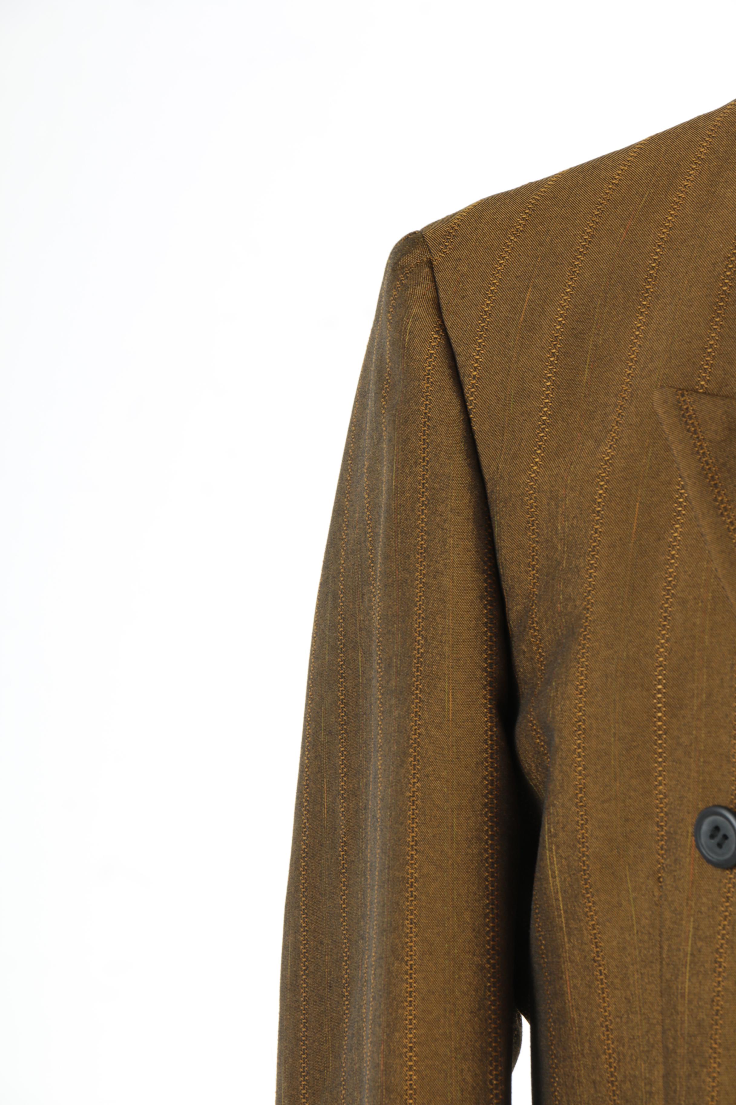 Men's Gino Cappeli Double-Breasted Suit Jacket