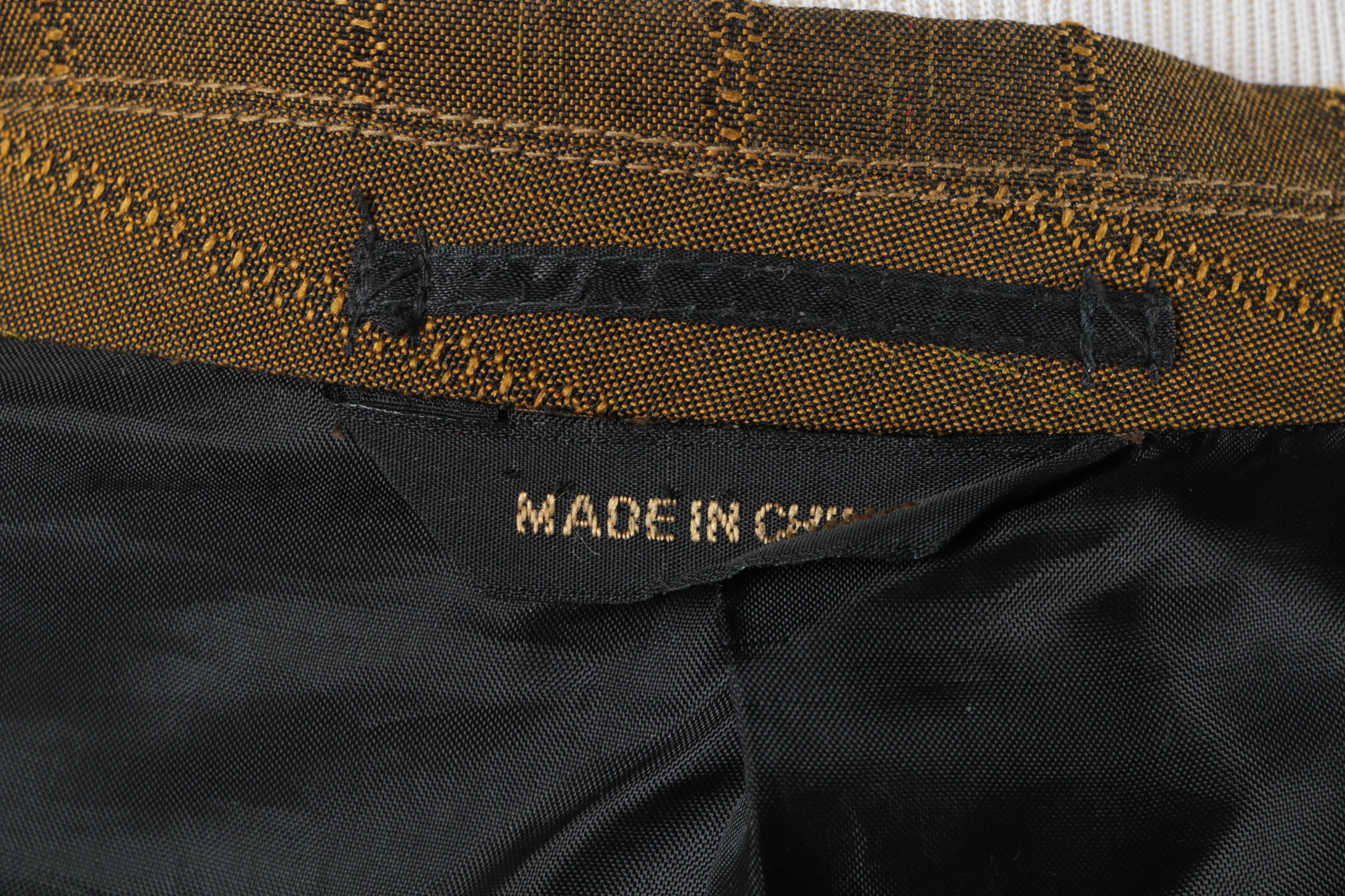 Men's Gino Cappeli Double-Breasted Suit Jacket