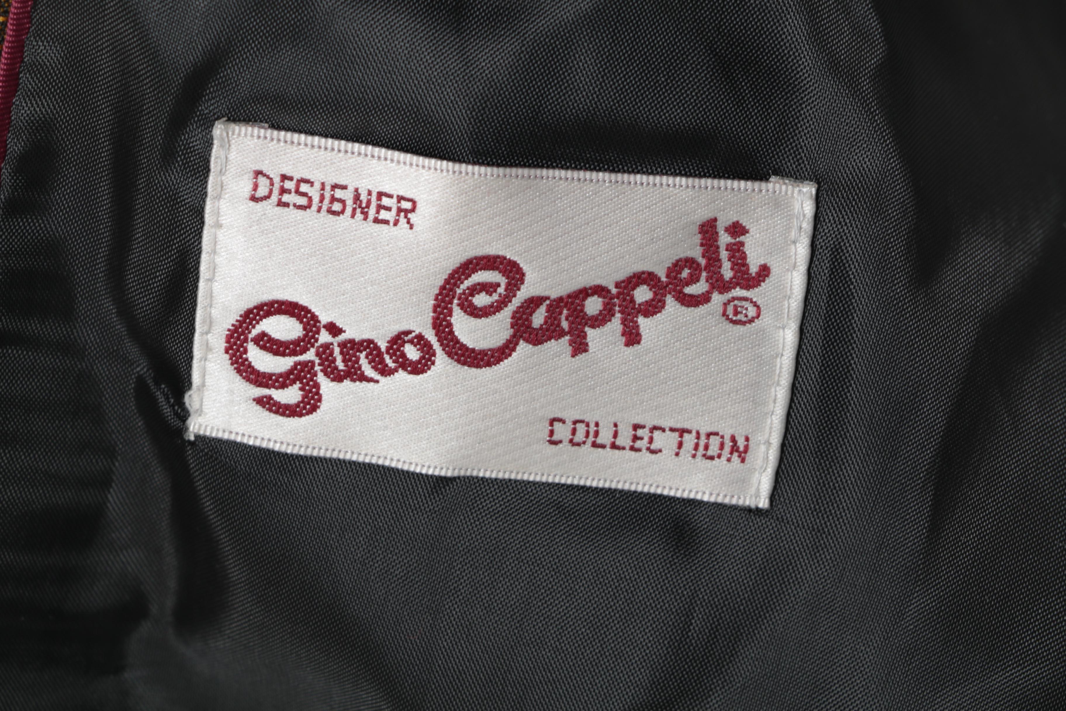 Men's Gino Cappeli Double-Breasted Suit Jacket