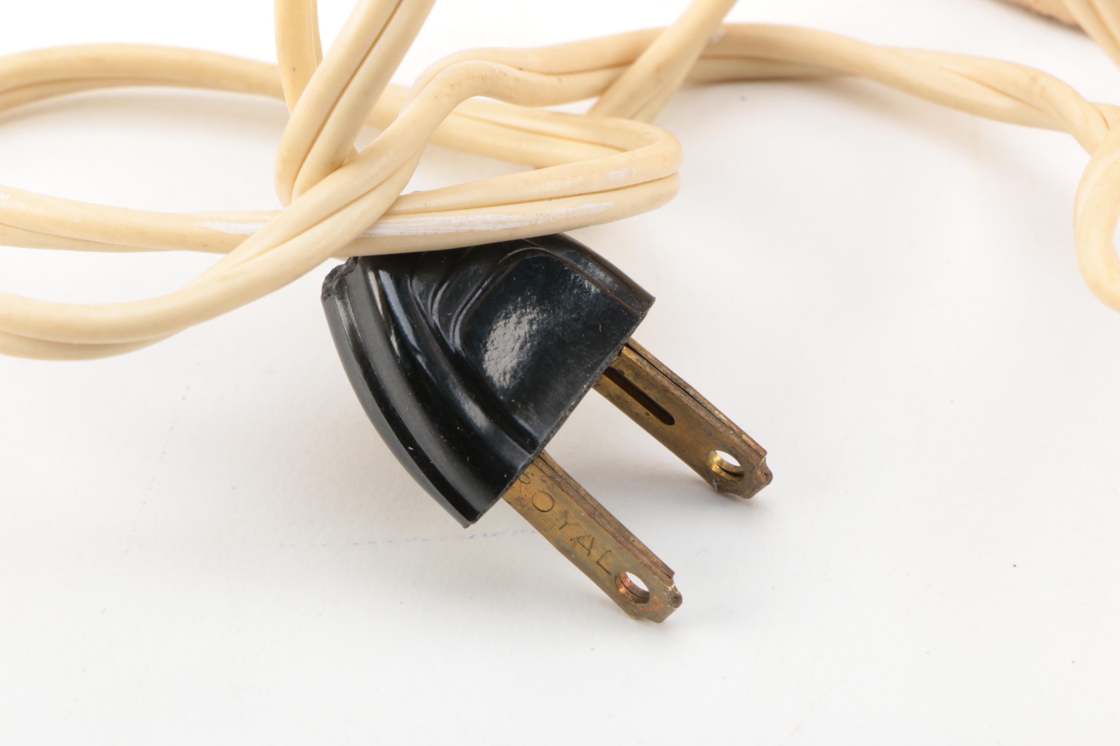 Noma and Royalite Electric Candelabra Christmas Decor