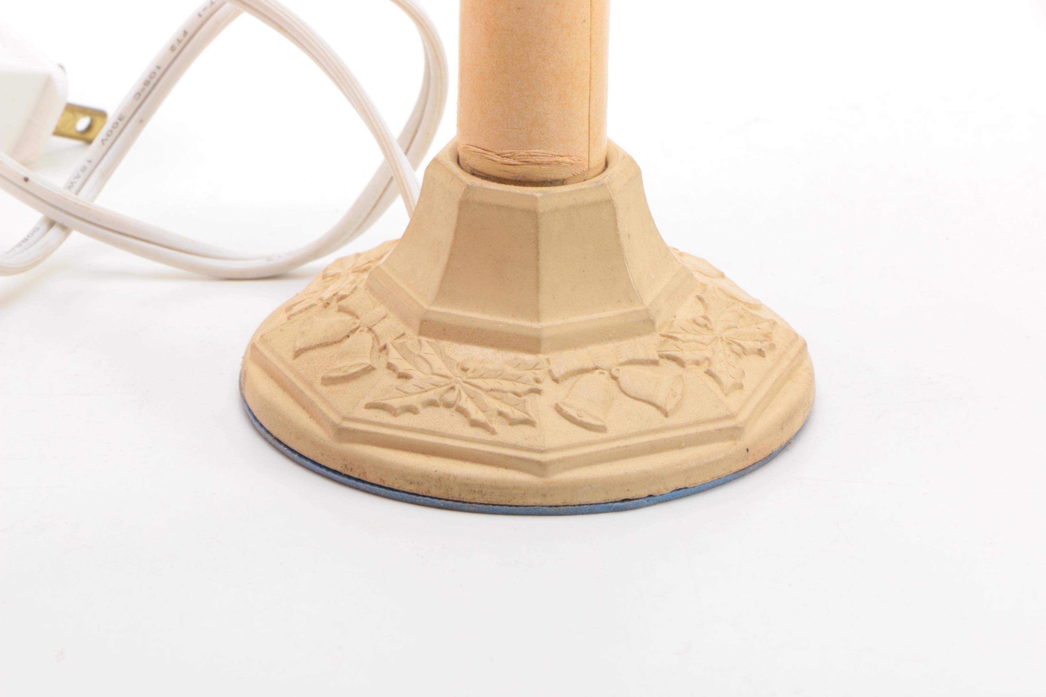 Noma and Royalite Electric Candelabra Christmas Decor