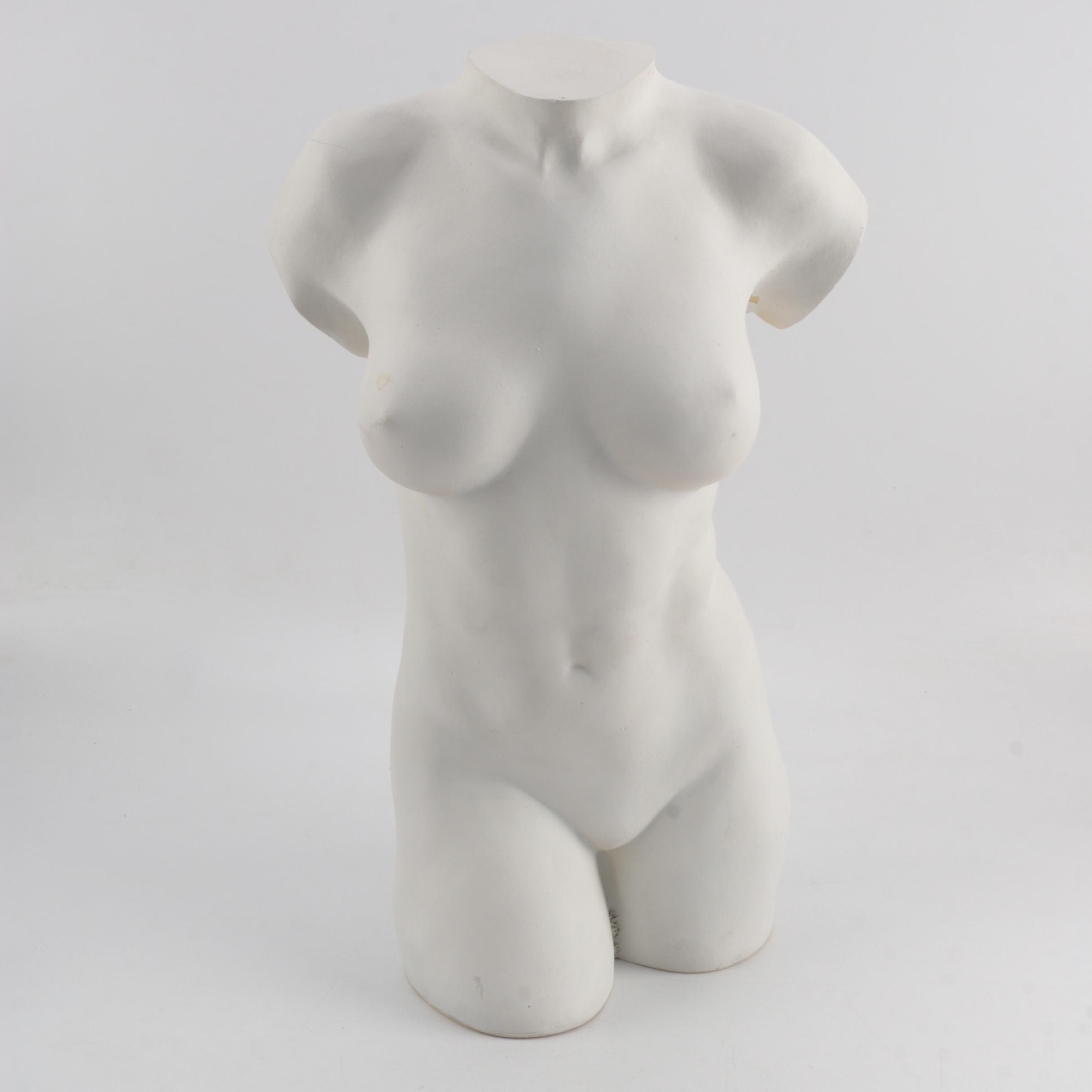 Molded Nude Female Torso
