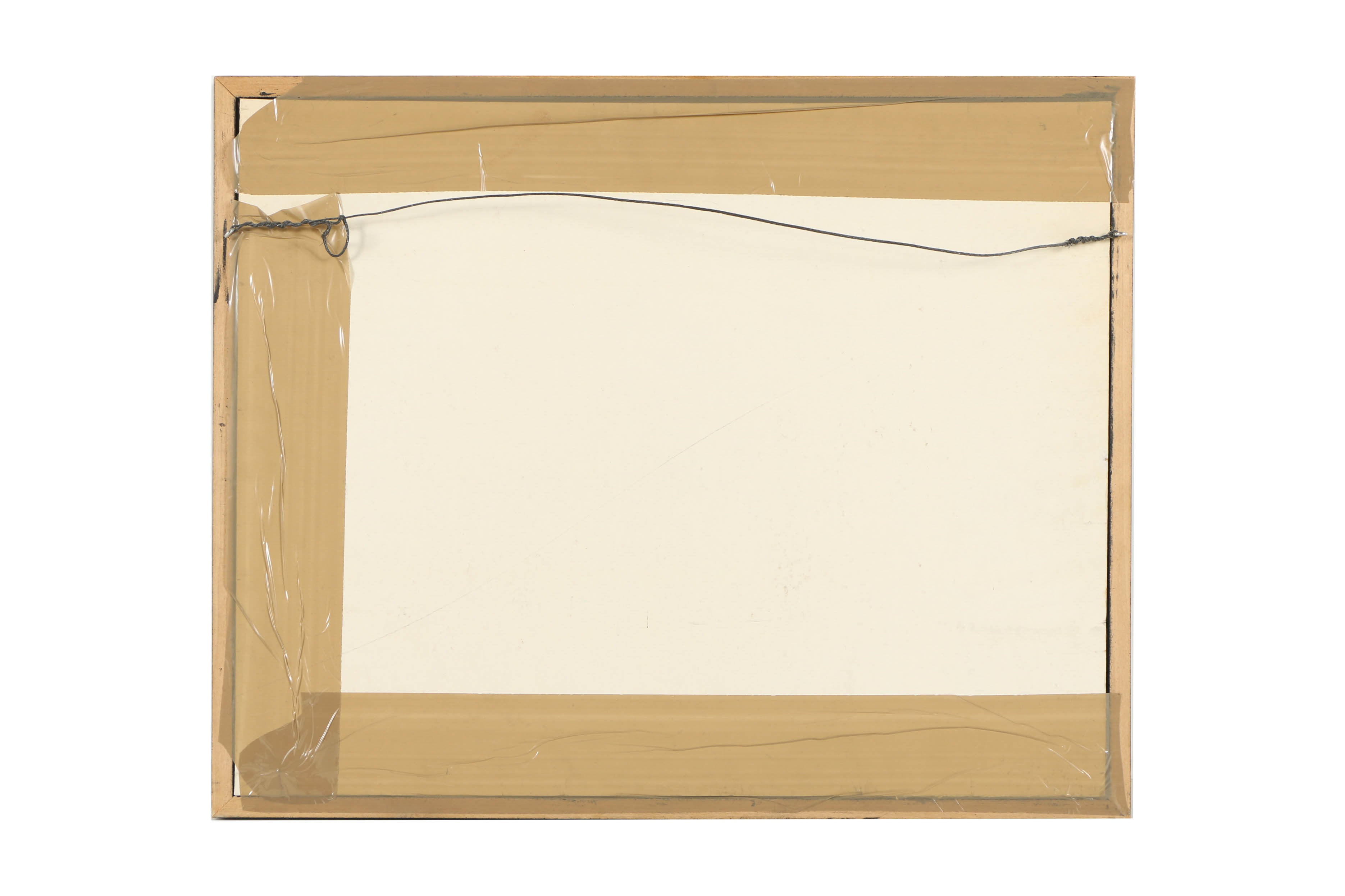 C.L. Brady Graphite Drawing on Paper "On Graham Road, Snow Camp N.C."