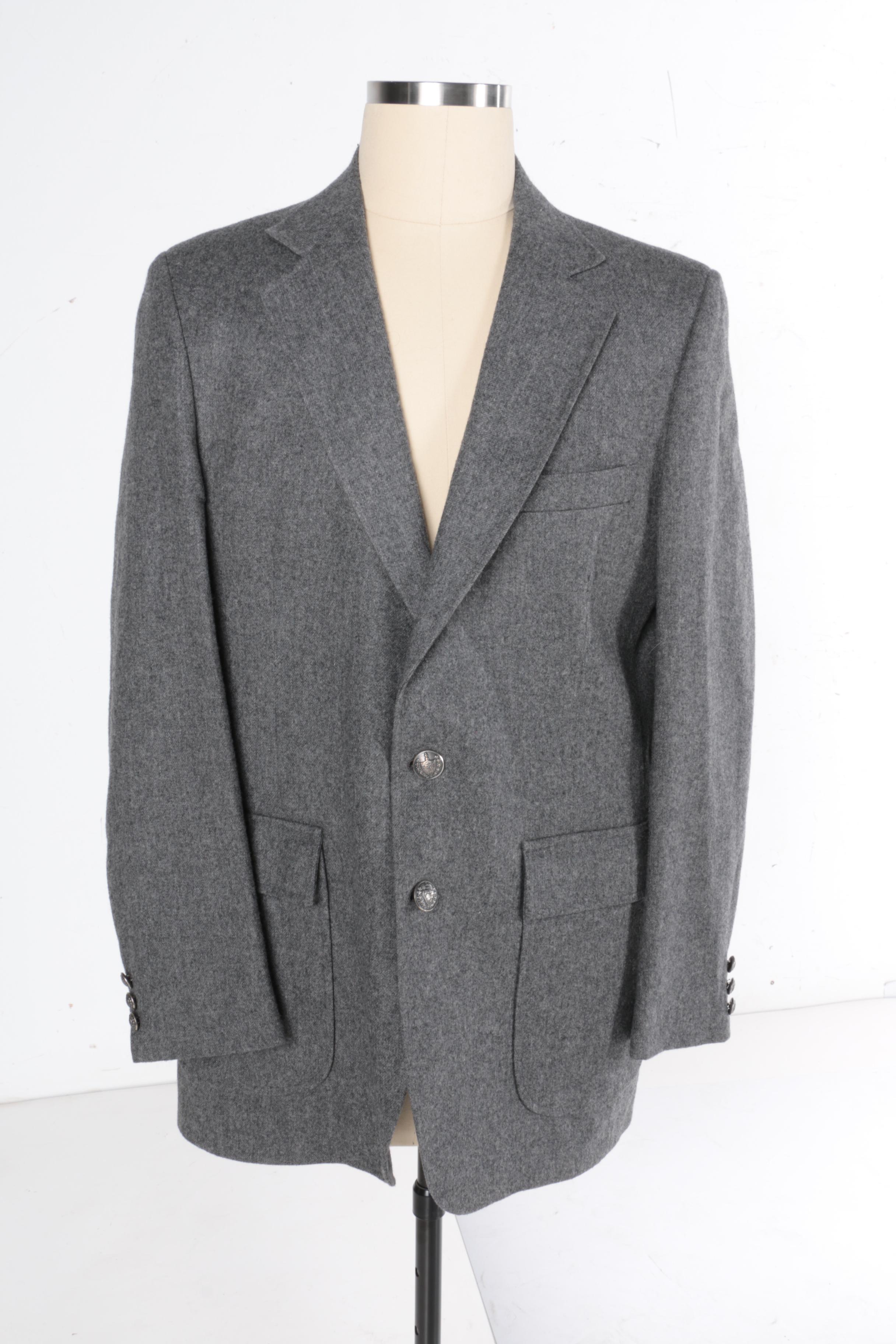 Men's Vintage Wool Blazers Including Northampton