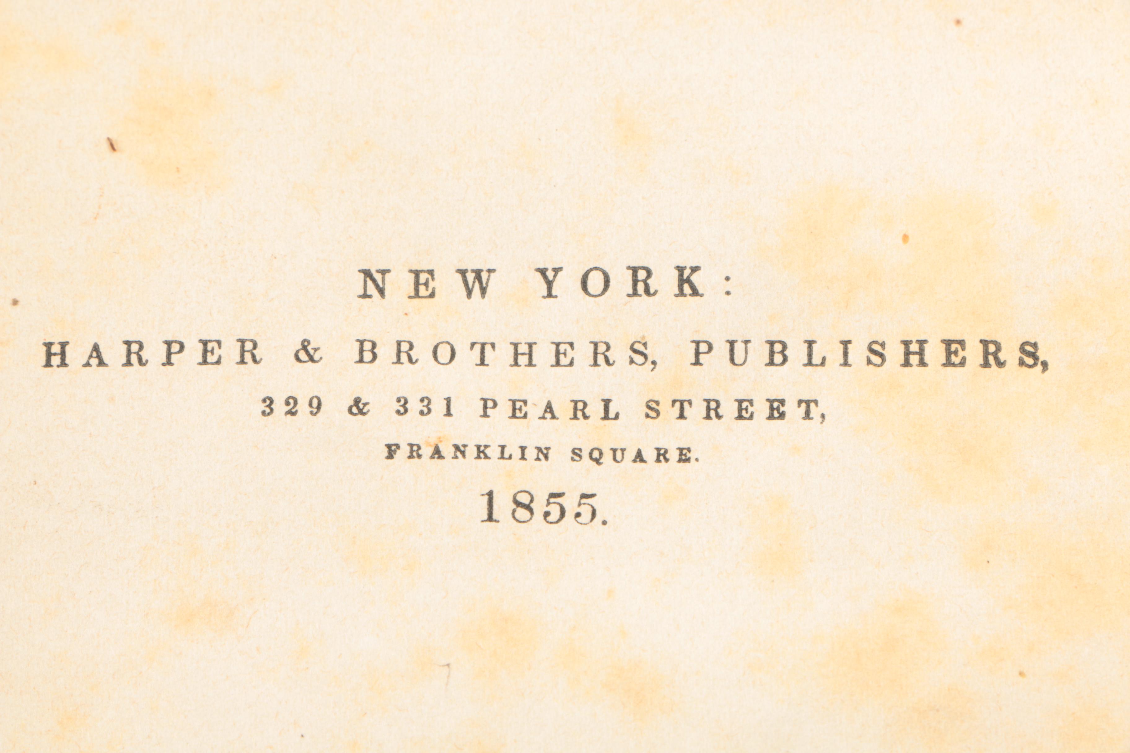 1855 Three-Volume "The History of Modern Europe" by William Russell