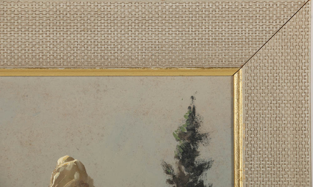 John Kirsch Oil Painting on Board "Fern Lake, Little Matterhorn"