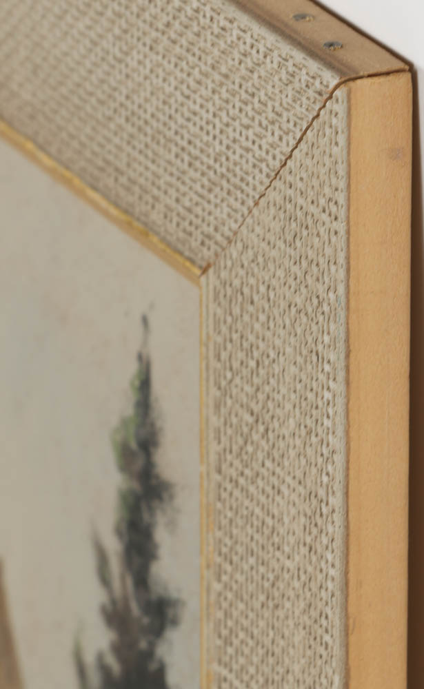 John Kirsch Oil Painting on Board "Fern Lake, Little Matterhorn"