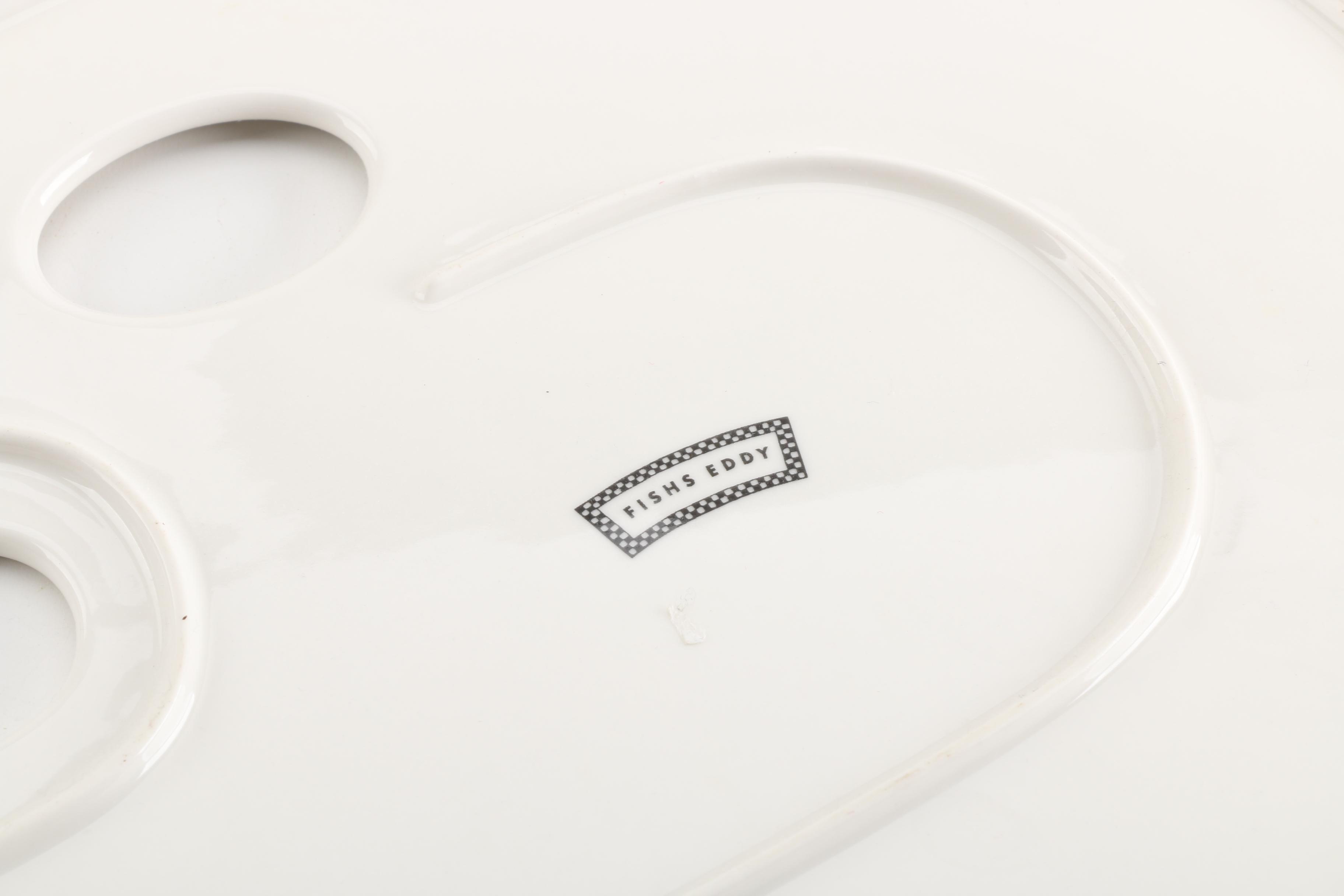 Serveware with Fishs Eddy Palette Cheese Plate