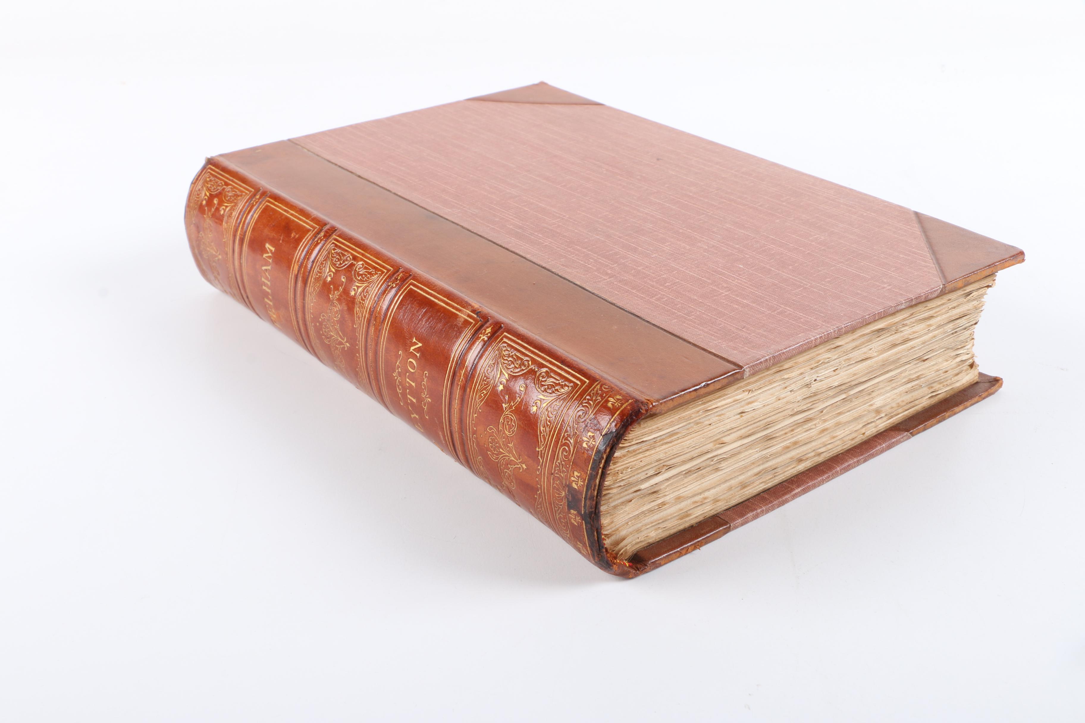 1909 "Thomas Simms Bettens" Memorial Book and 1910s Lytton Novel