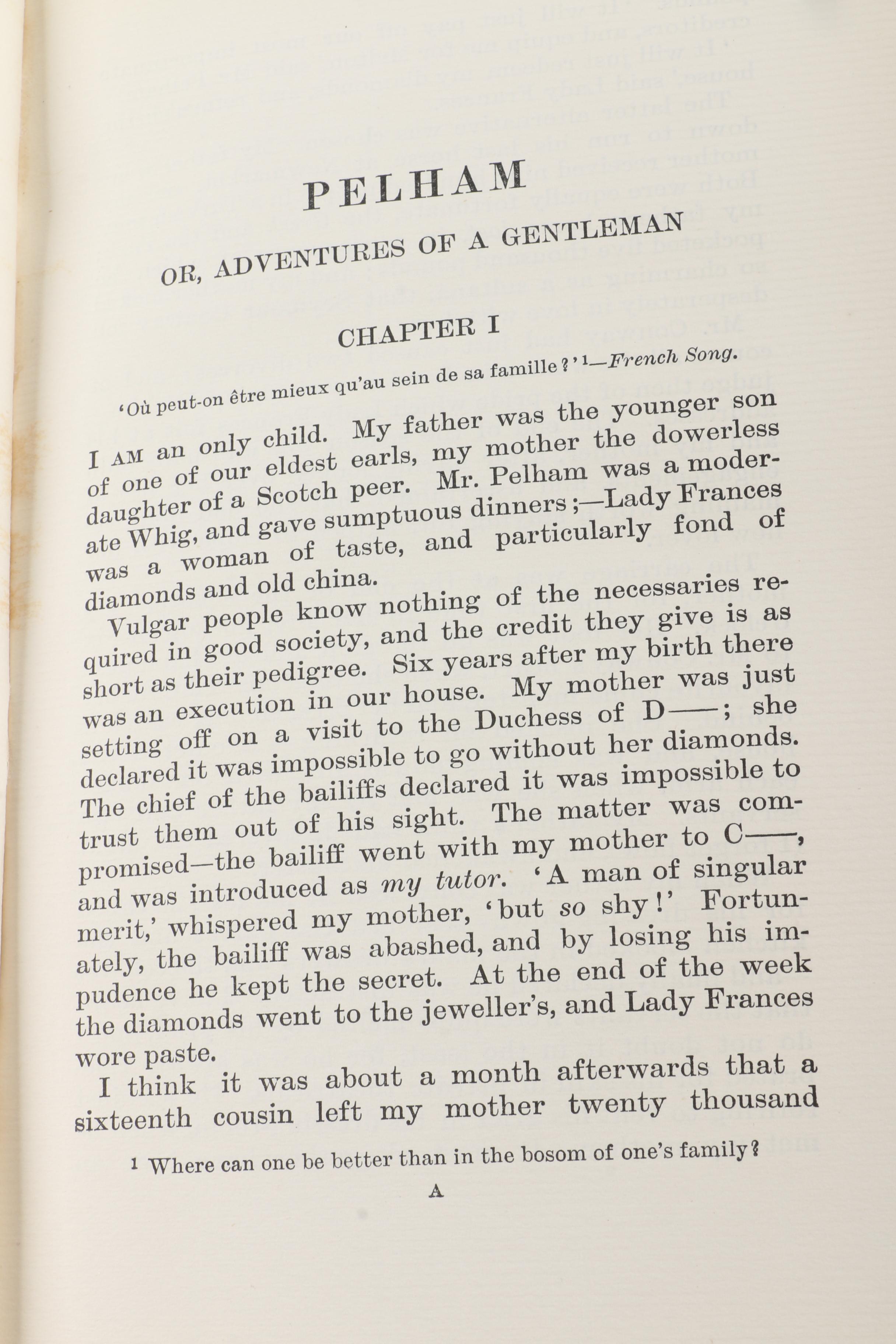 1909 "Thomas Simms Bettens" Memorial Book and 1910s Lytton Novel