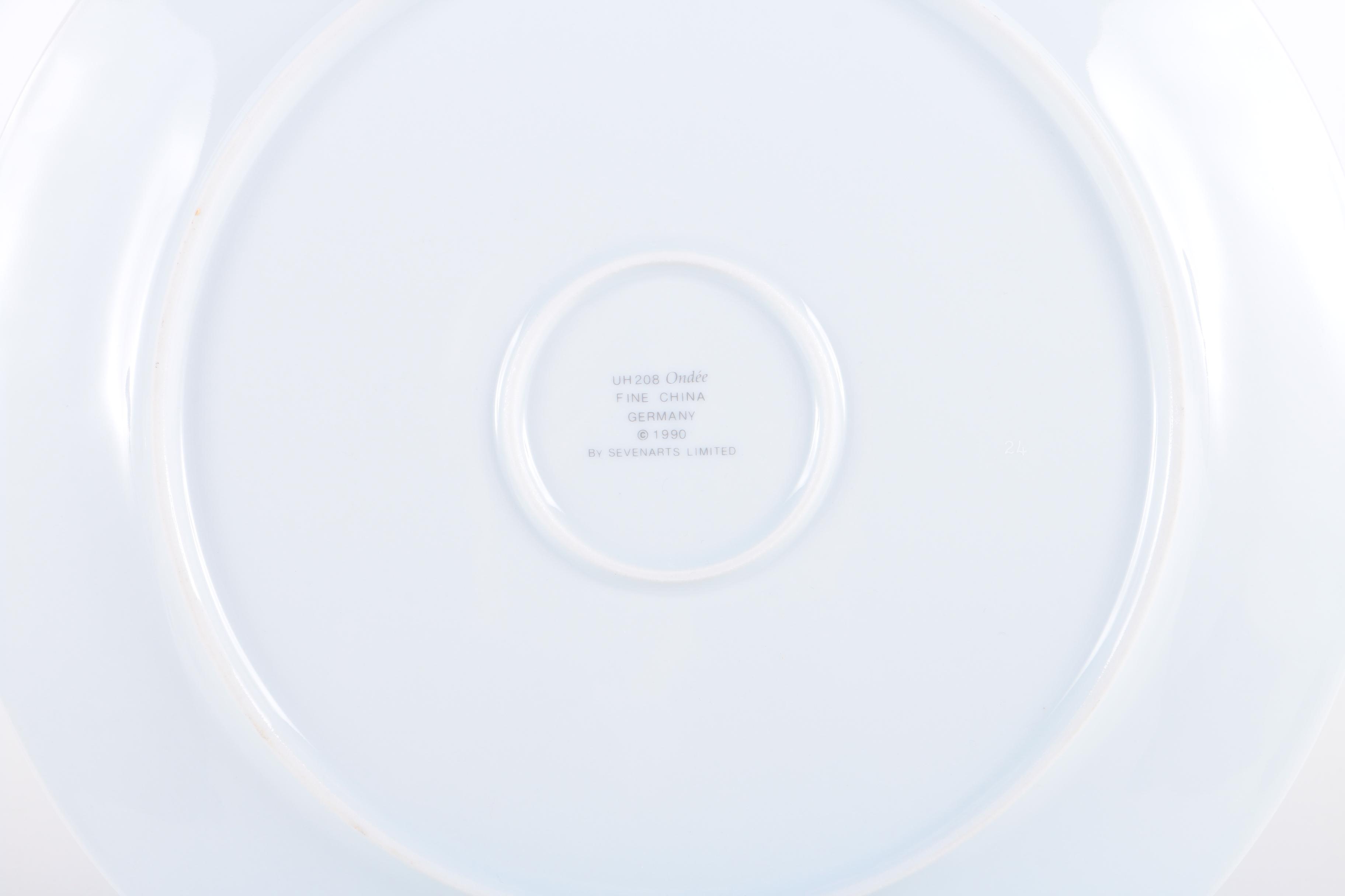 Erte Sevenarts Limited Porcelain Plate After "Ondee"