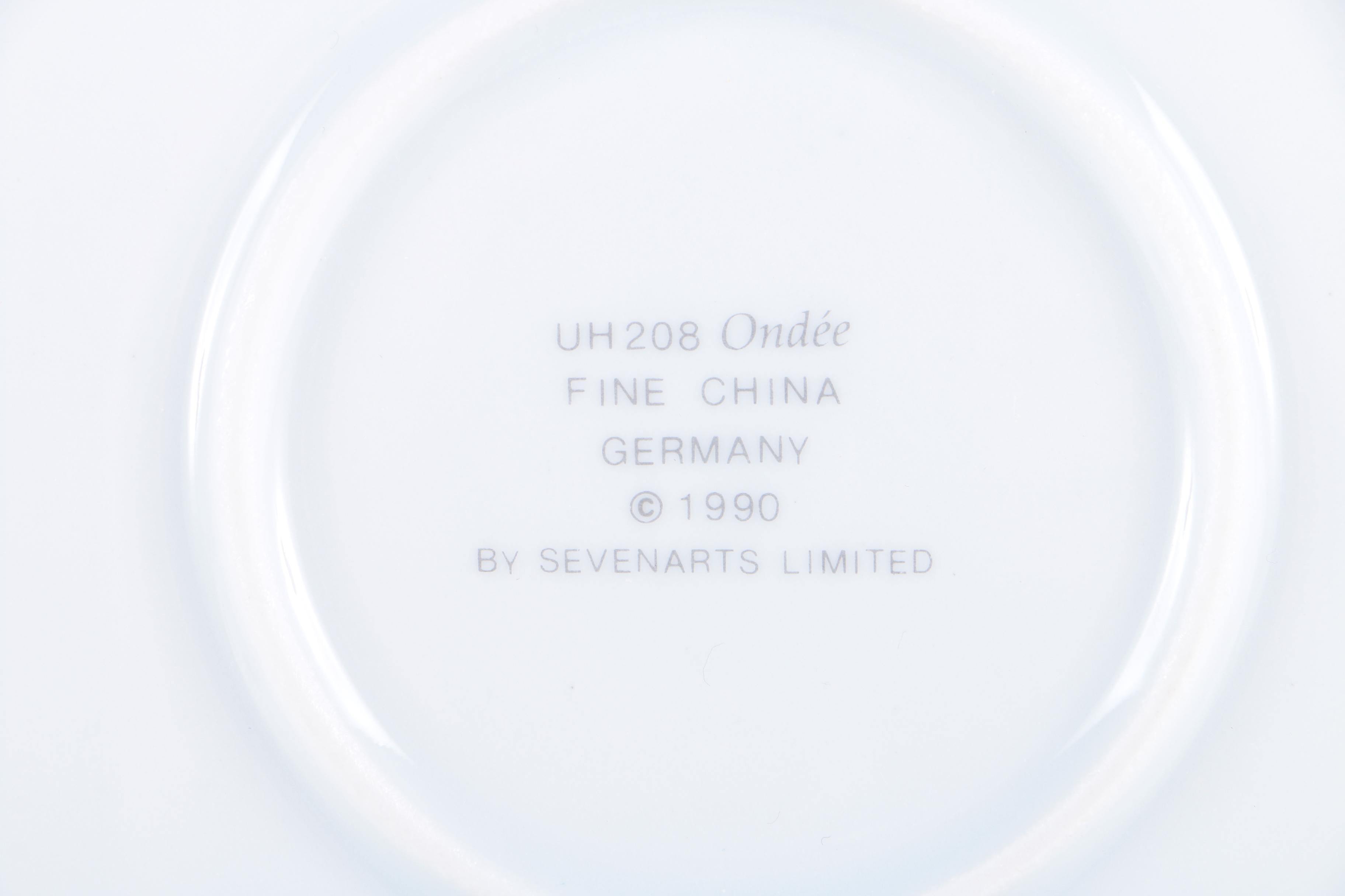 Erte Sevenarts Limited Porcelain Plate After "Ondee"