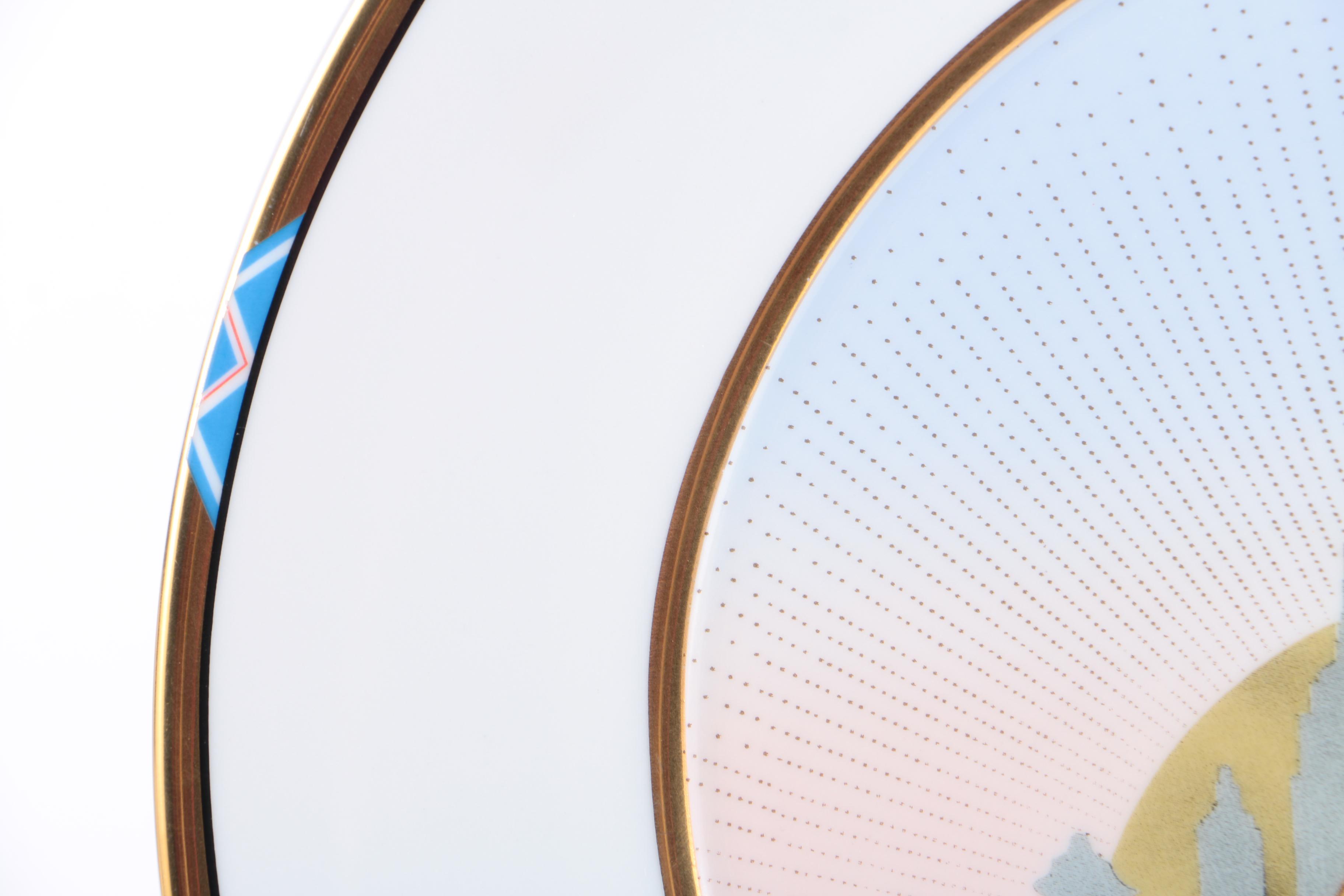 Erte Sevenarts Limited Porcelain Plate After "Statue of Liberty"