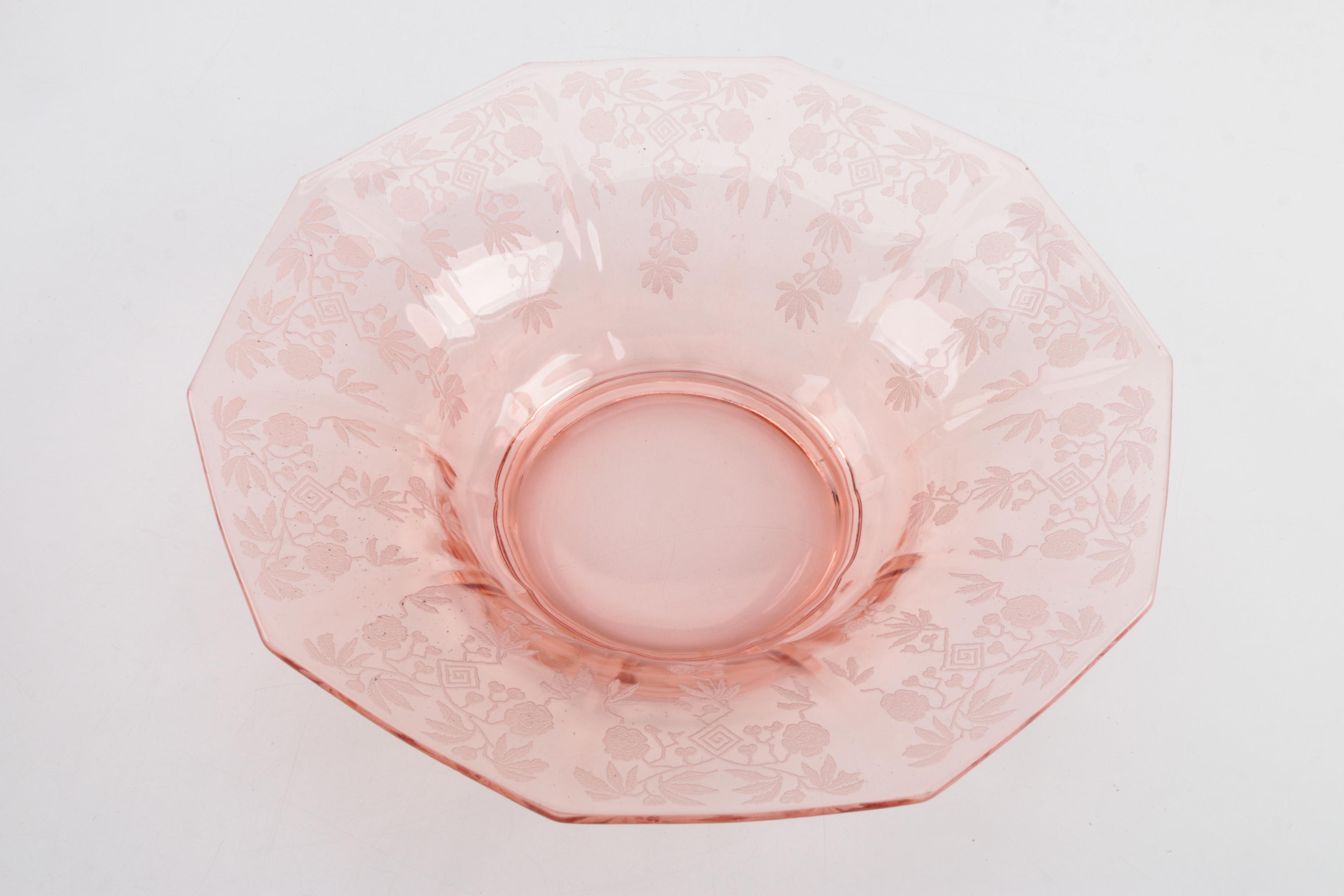 Depression Glass Pink Bowl