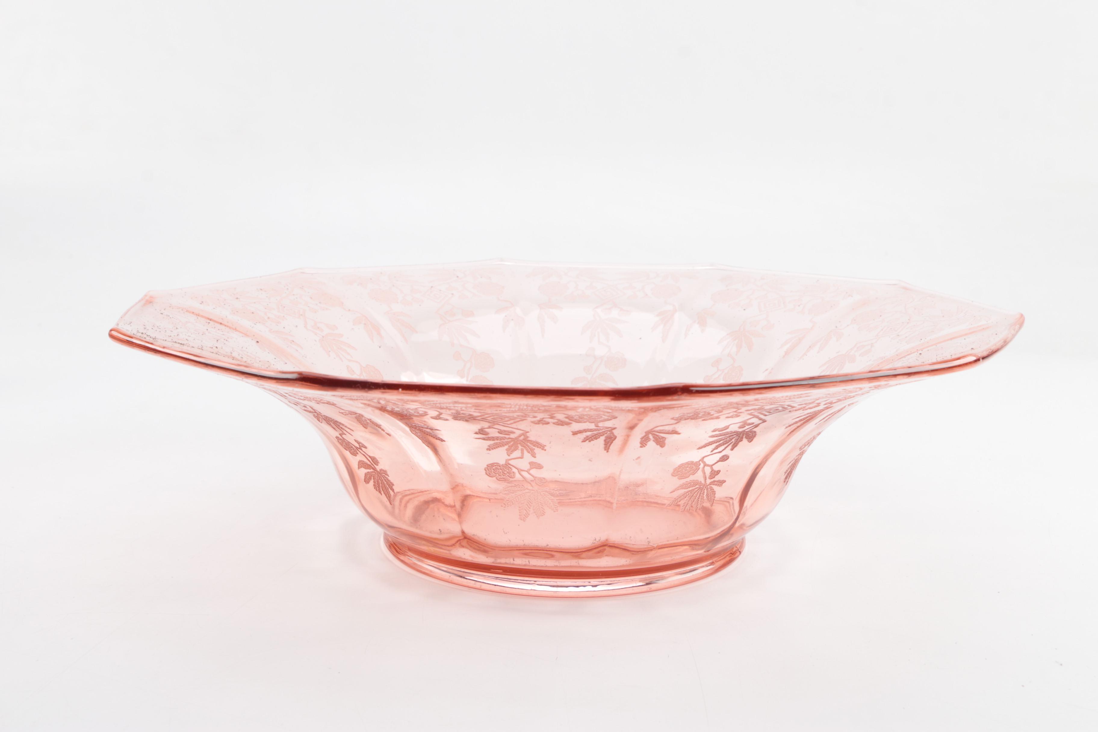Depression Glass Pink Bowl