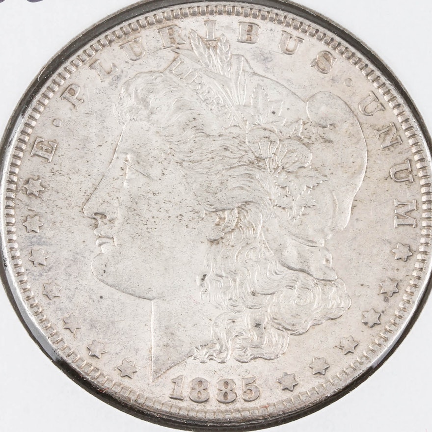 1885 Silver Morgan Dollar