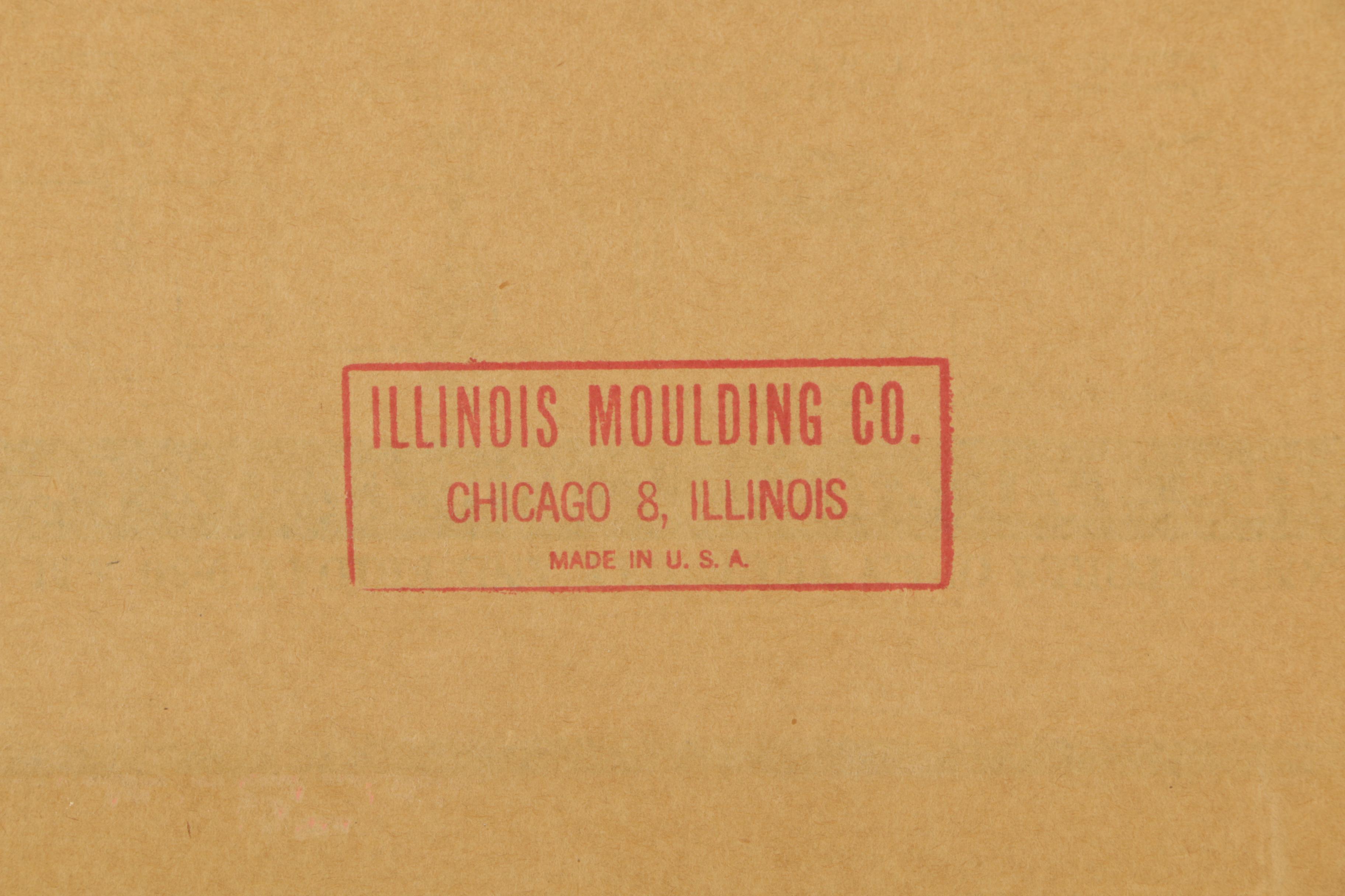 Offset Lithograph After Robert Wood Painting "Teton Lake"