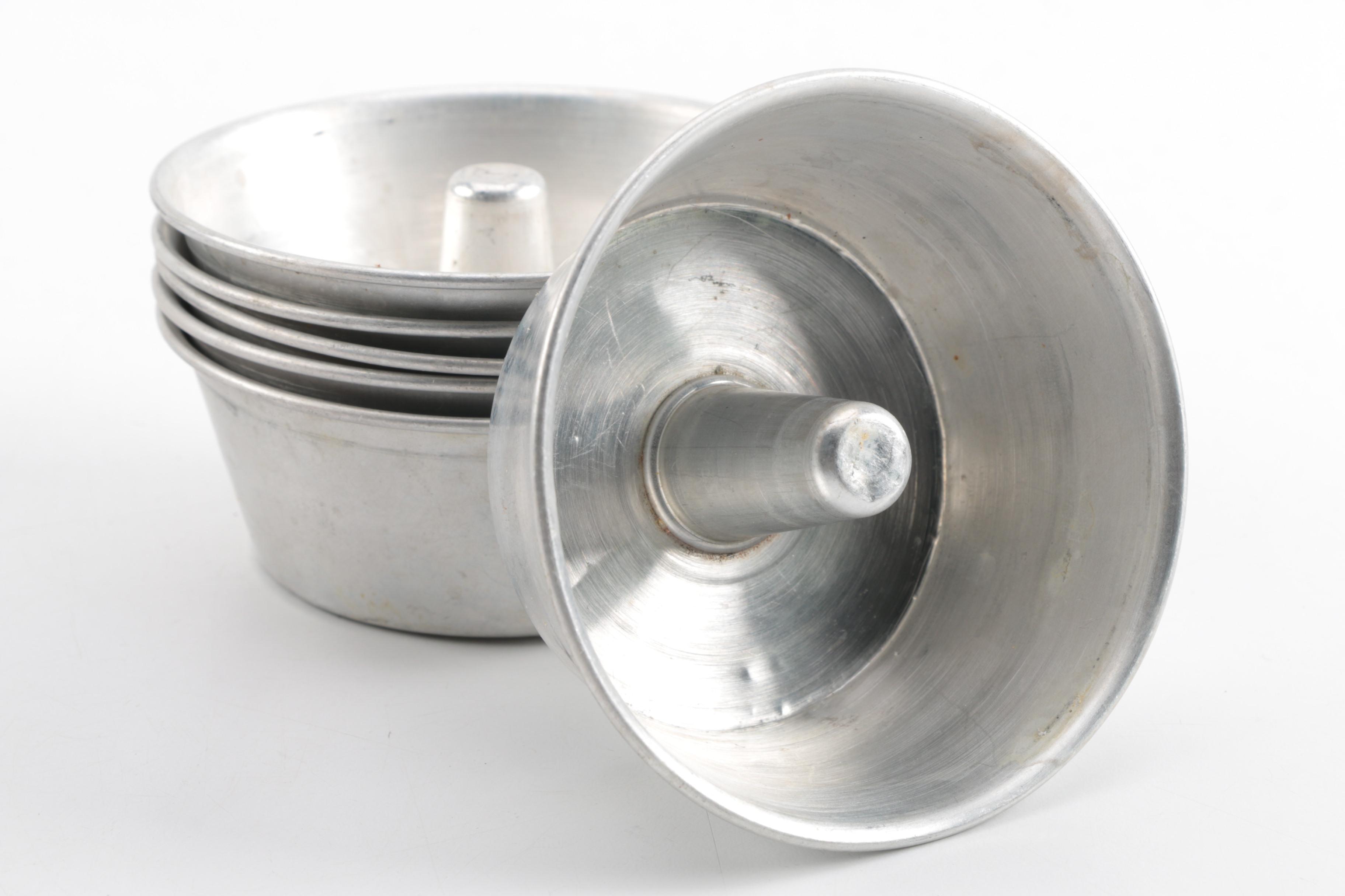 Metal Gelatin and Pie Molds