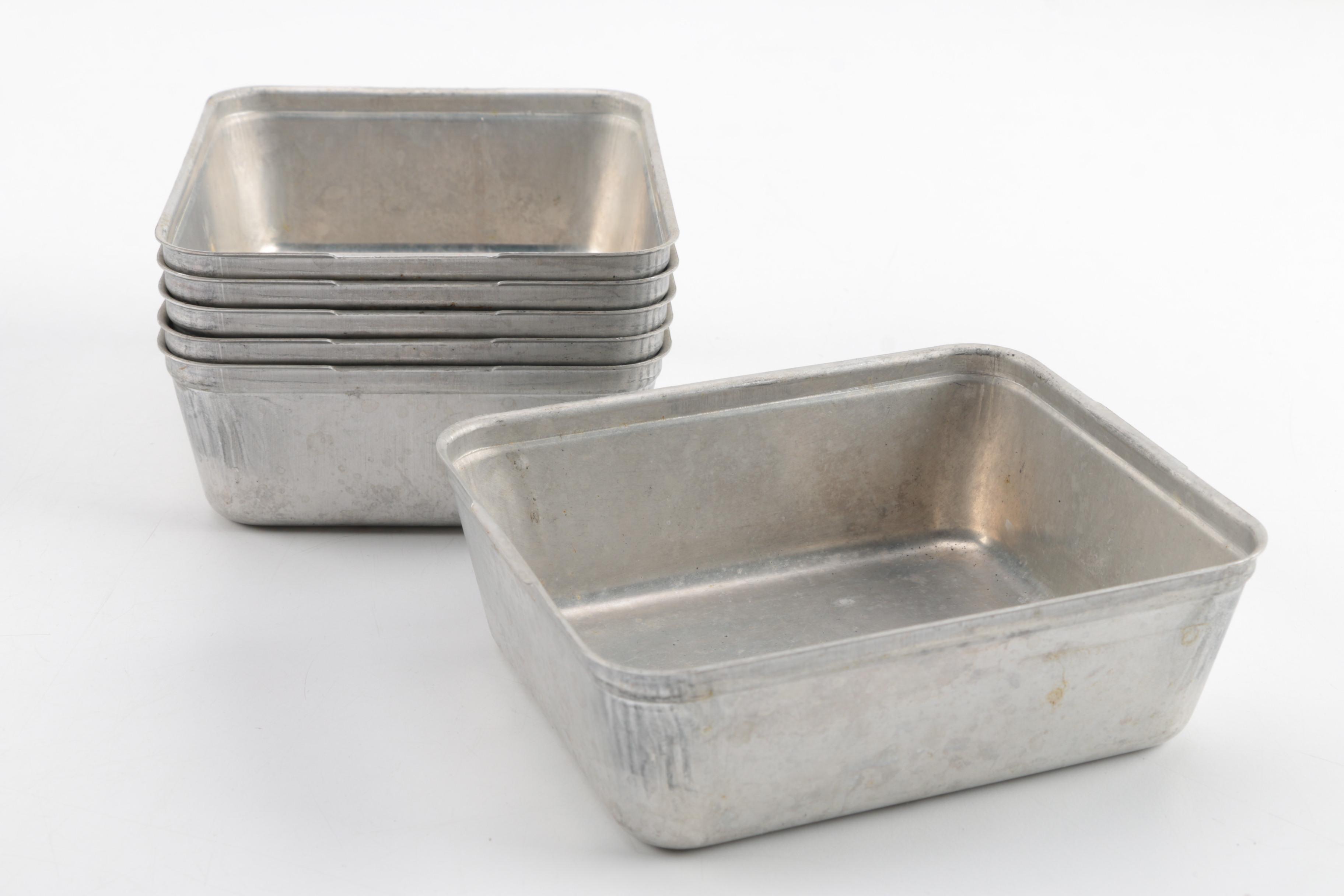 Metal Gelatin and Pie Molds