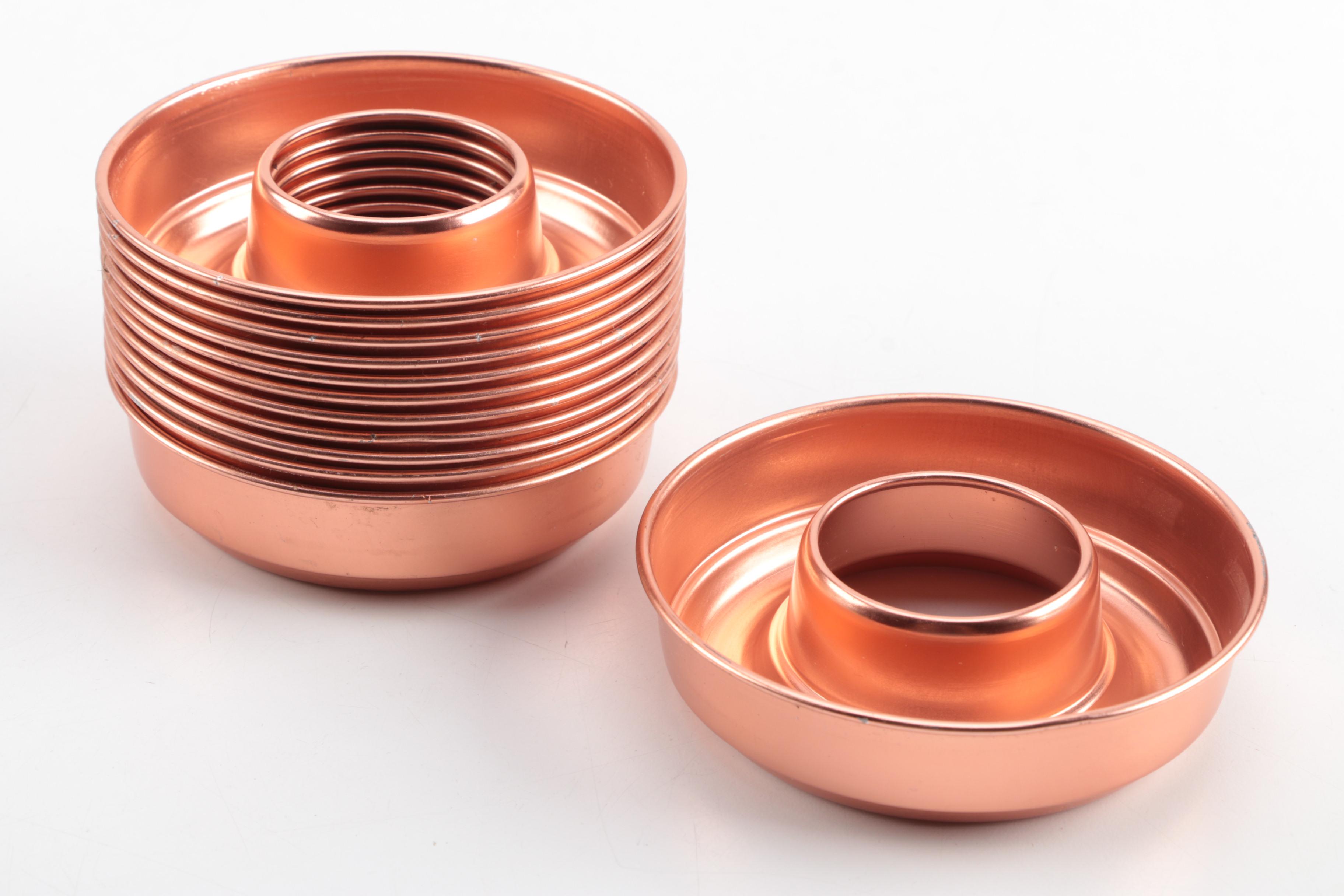 Metal Gelatin and Pie Molds