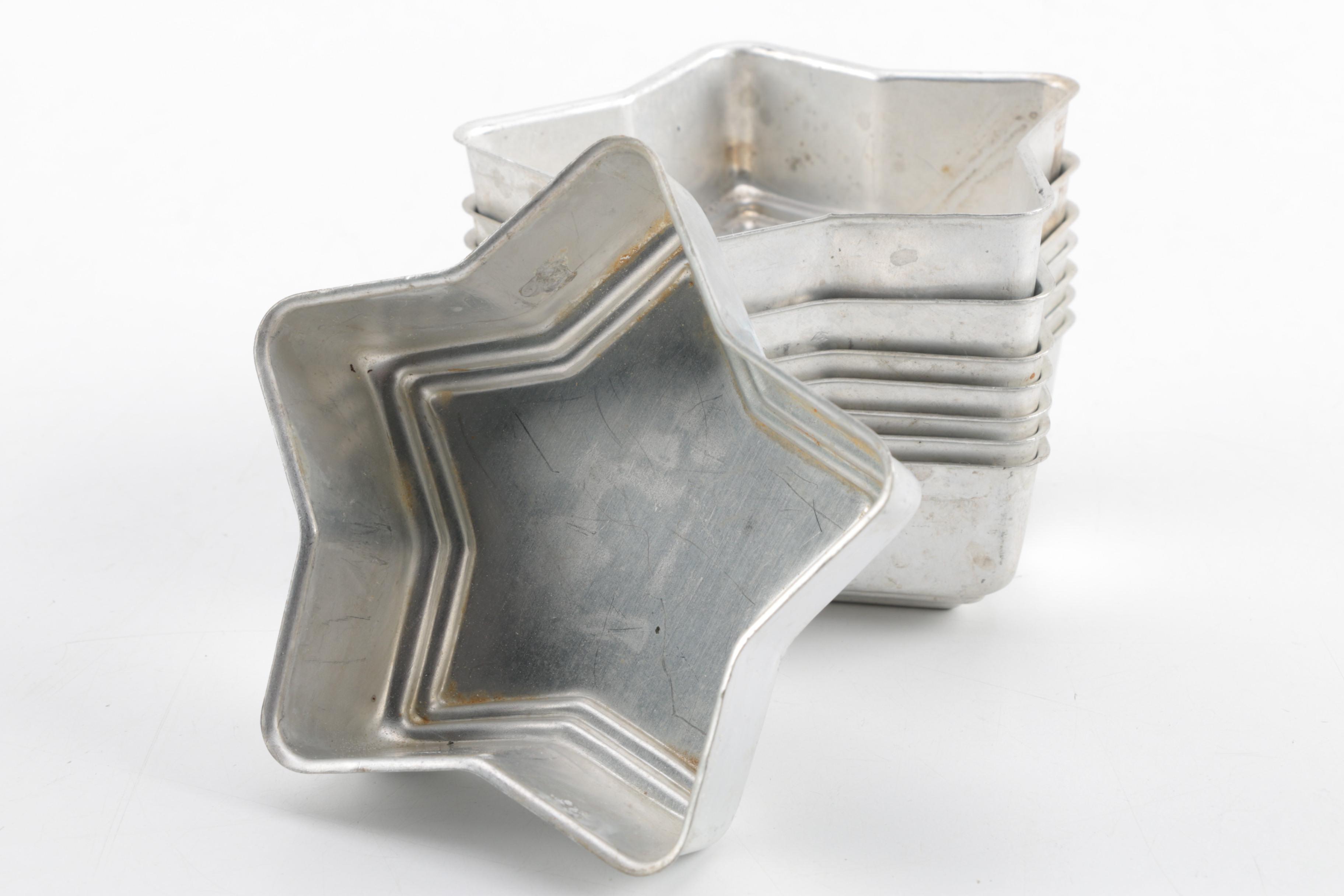 Metal Gelatin and Pie Molds