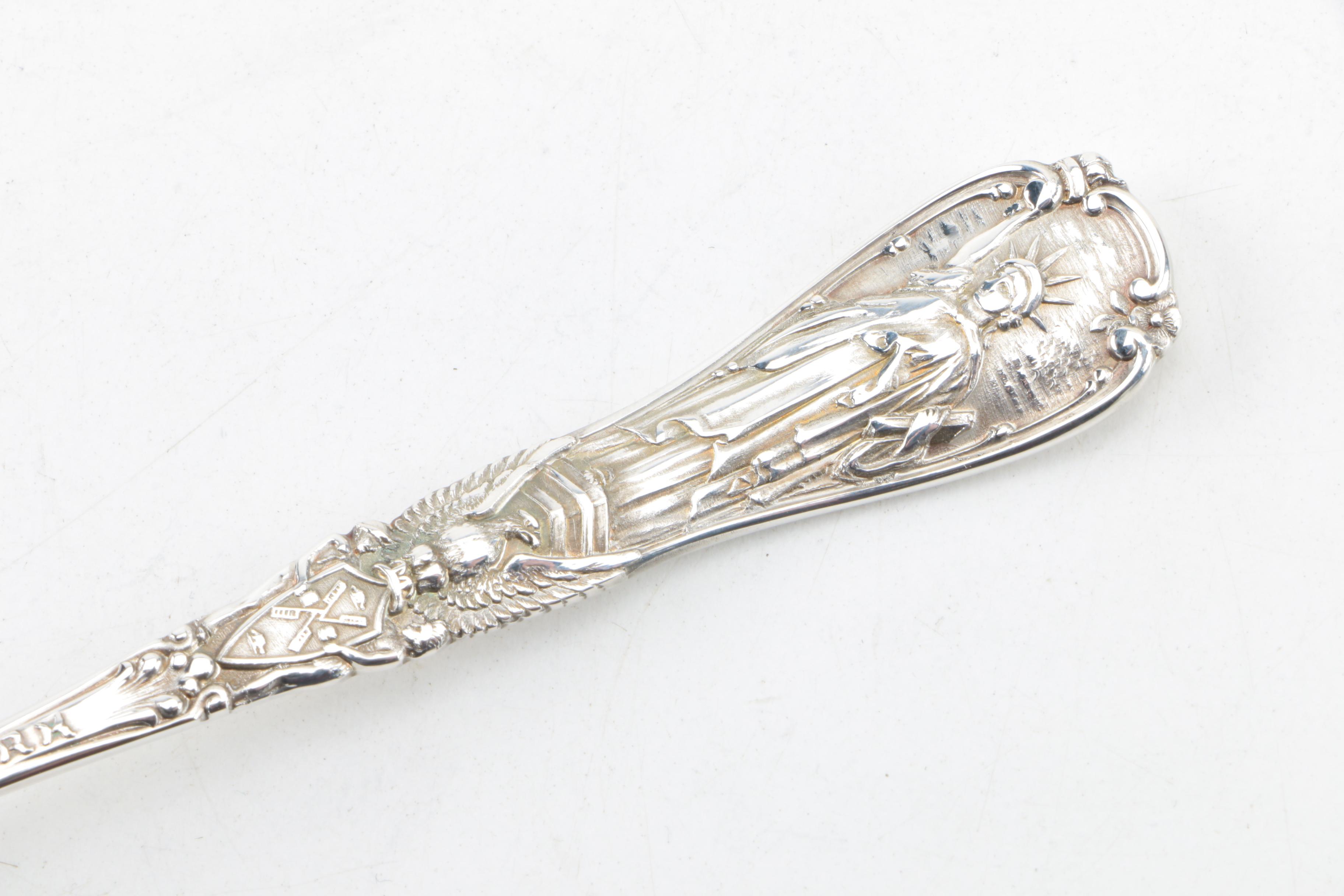 Tiffany & Co Sterling Silver New York City Souvenir Teaspoon