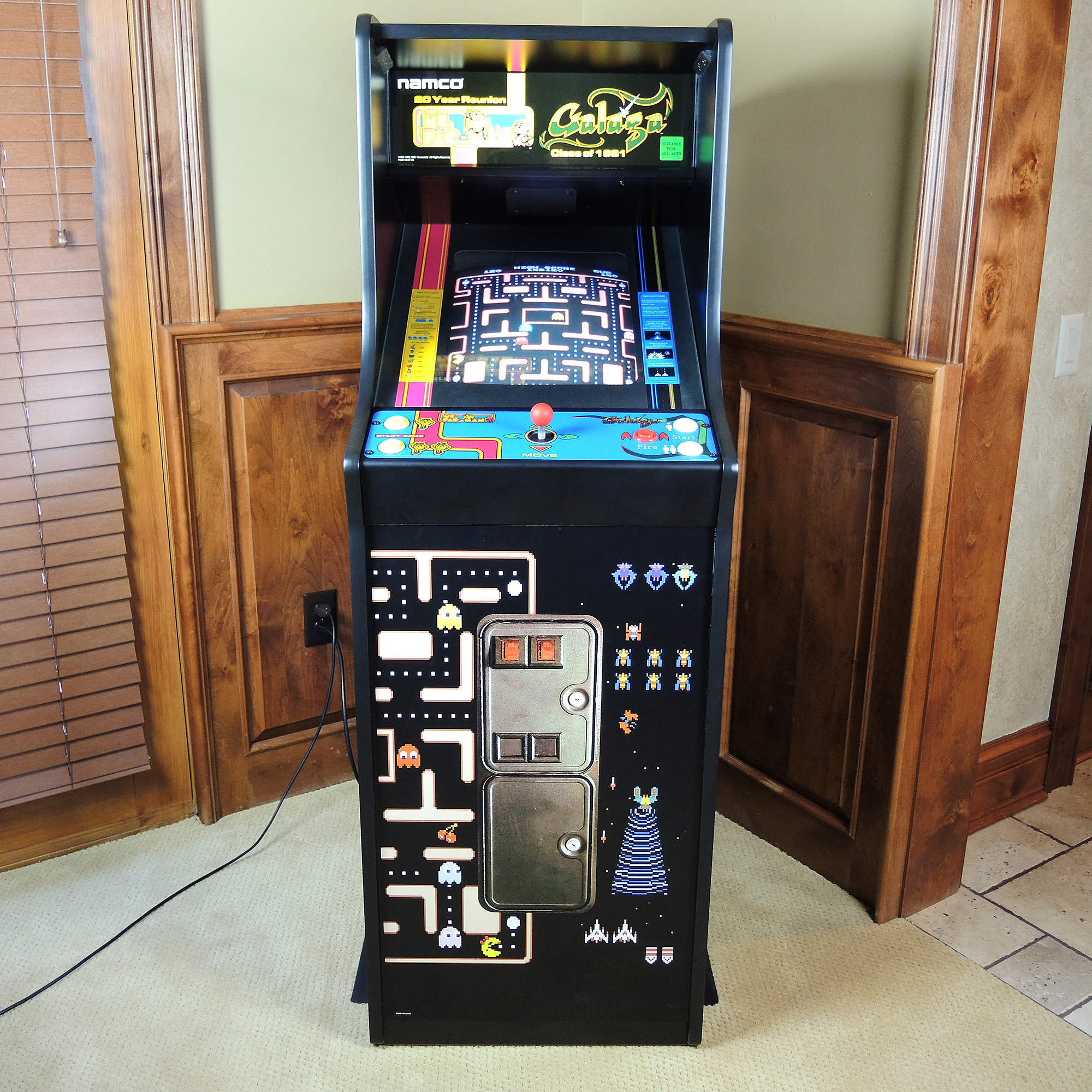 "Ms. Pac-Man / Galaga" Arcade Game