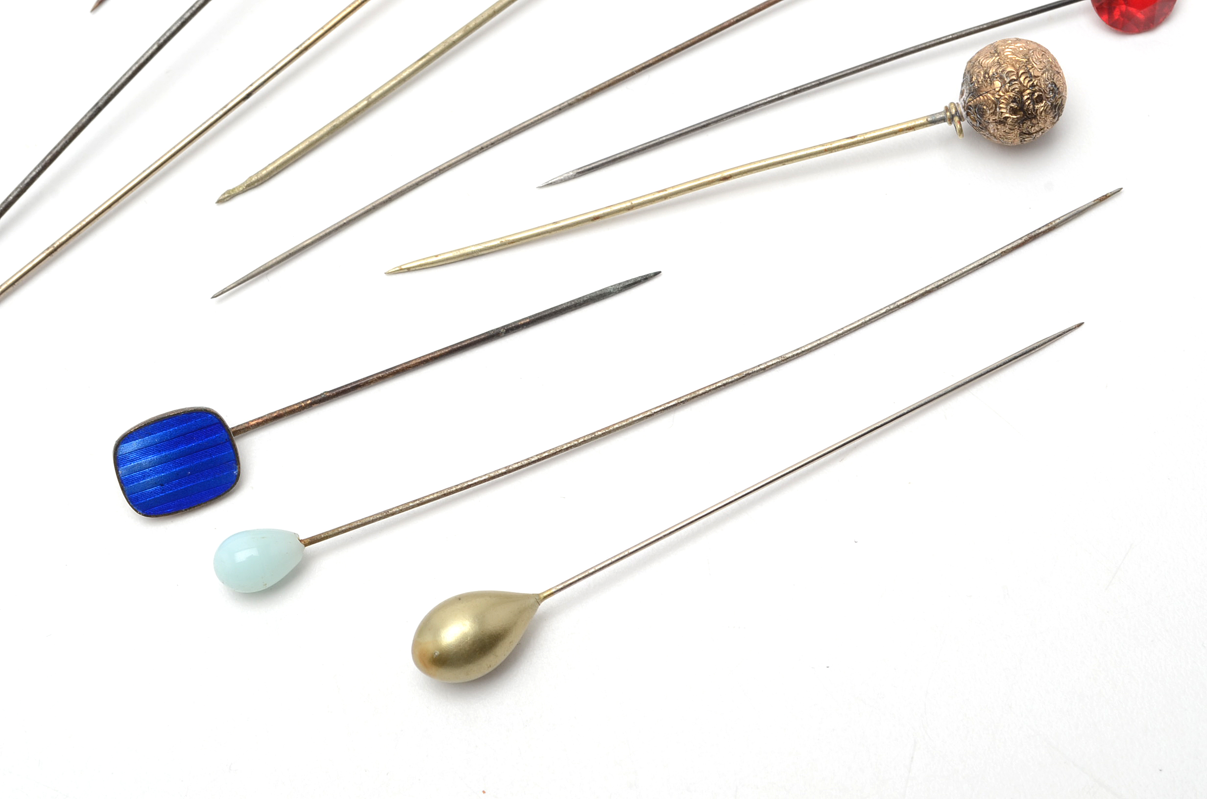 Grouping of Twelve Vintage Stick Pins