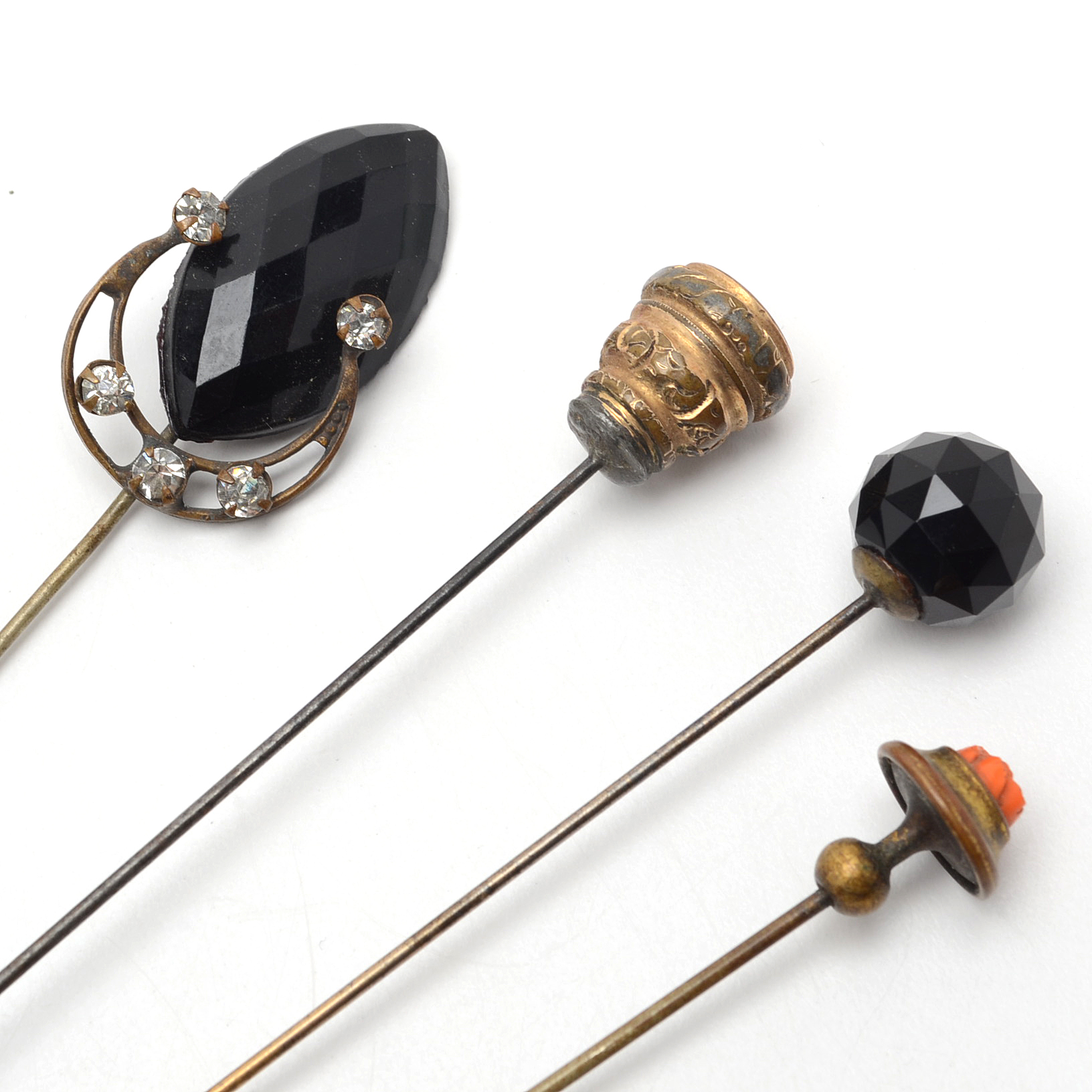 Grouping of Twelve Vintage Stick Pins