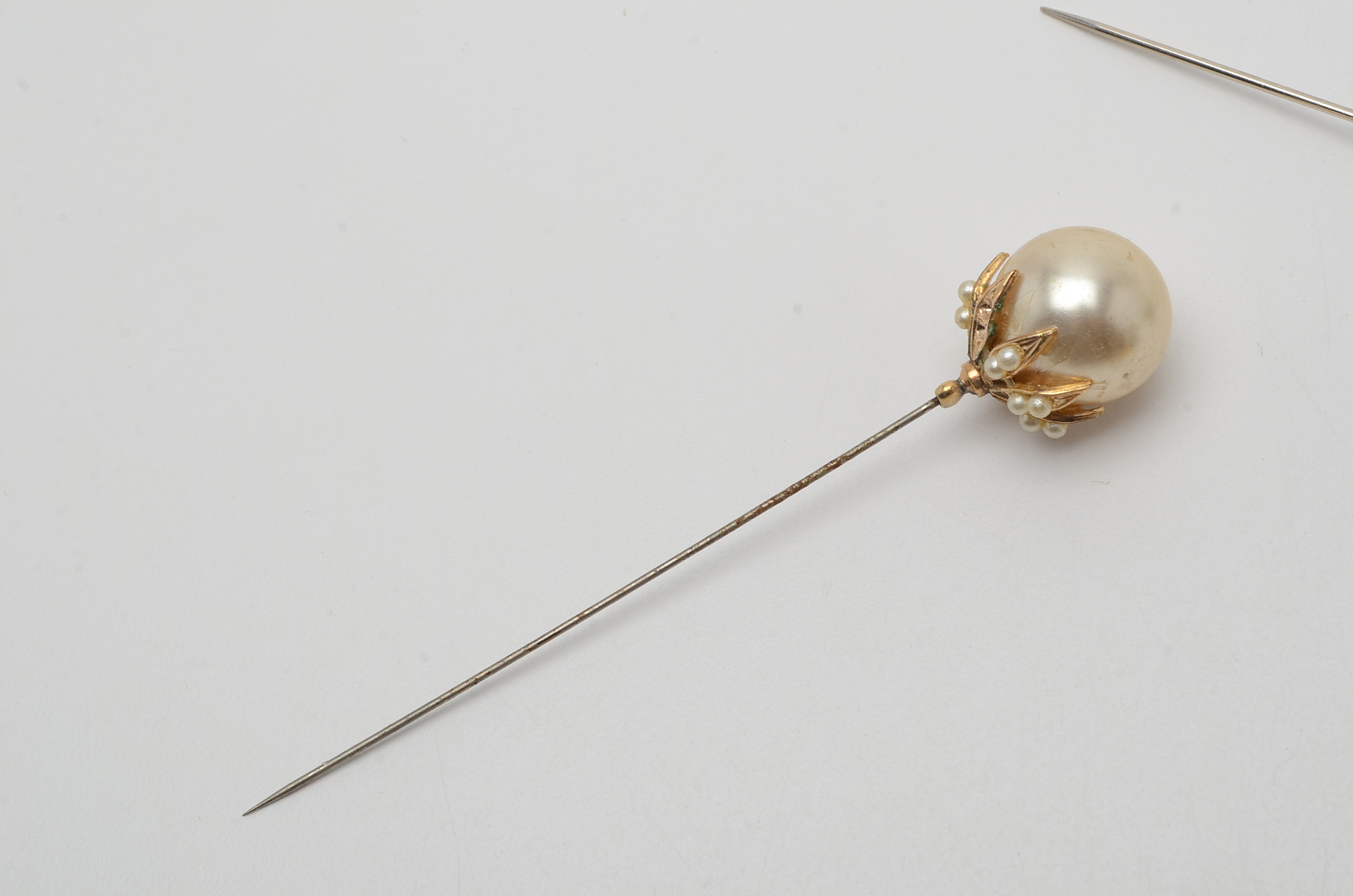 Assortment of Antique and Vintage Hat Pins and Stick Pins