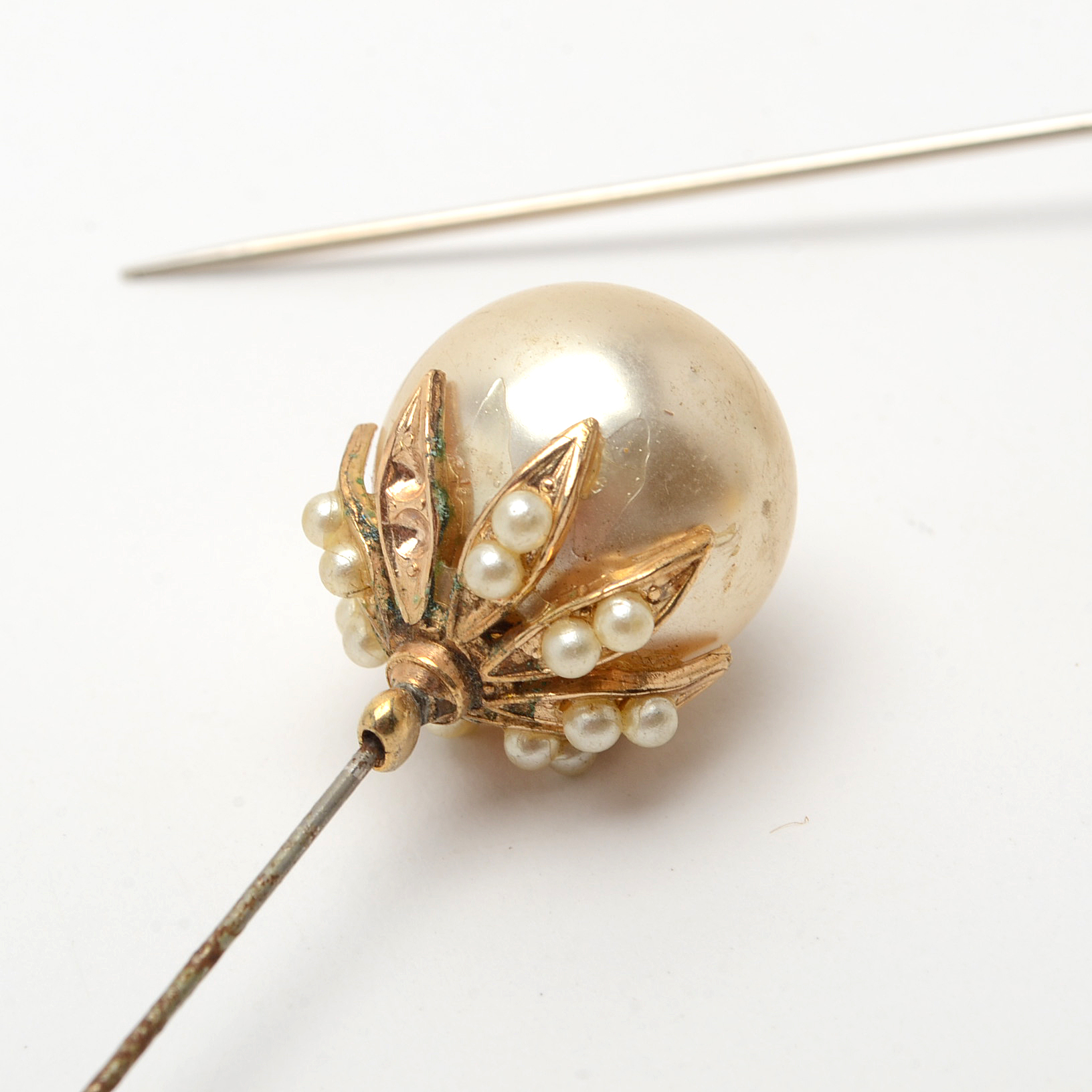 Assortment of Antique and Vintage Hat Pins and Stick Pins