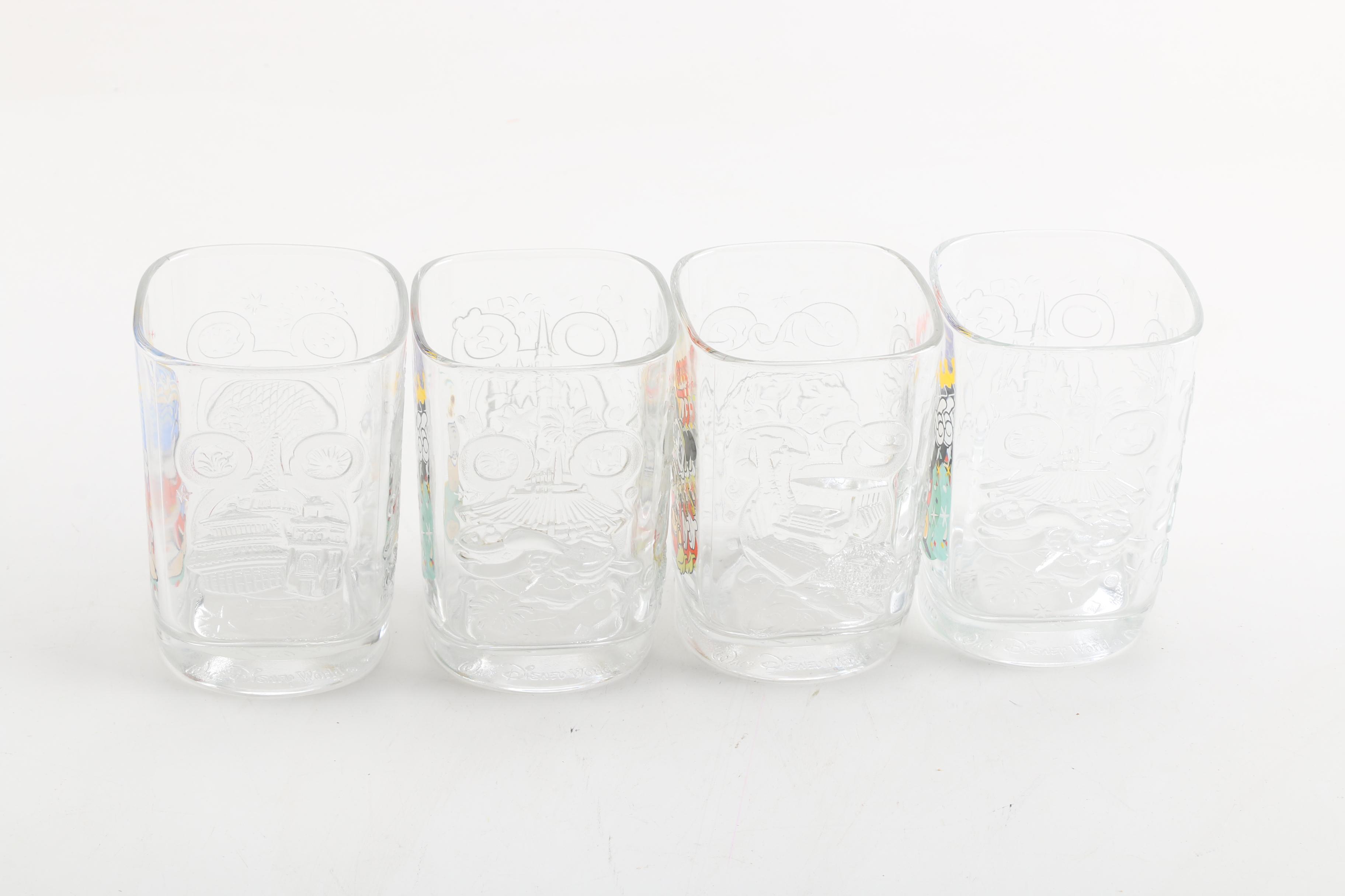 McDonald's Walt Disney World 2000 Drinking Glasses
