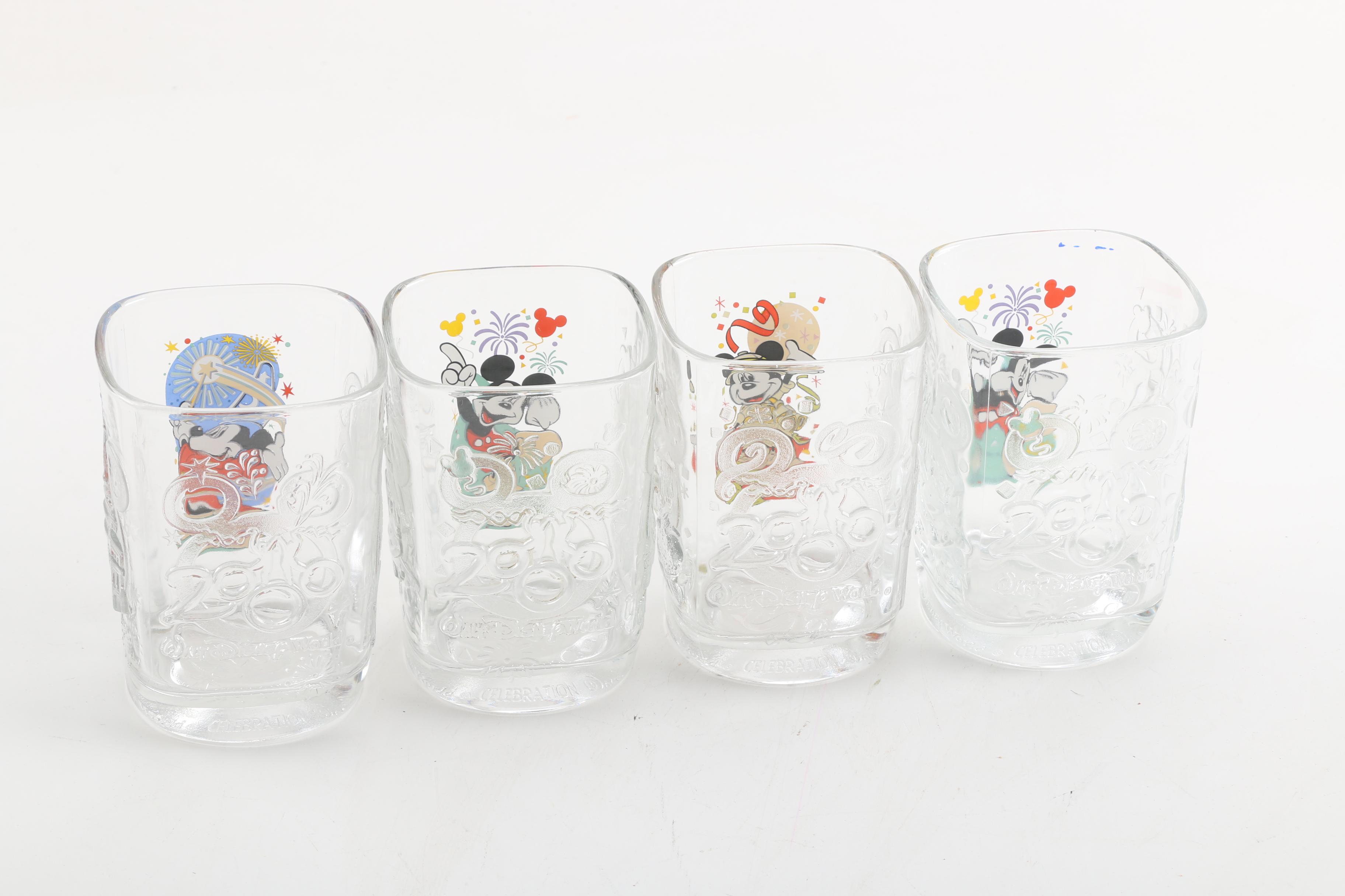 McDonald's Walt Disney World 2000 Drinking Glasses