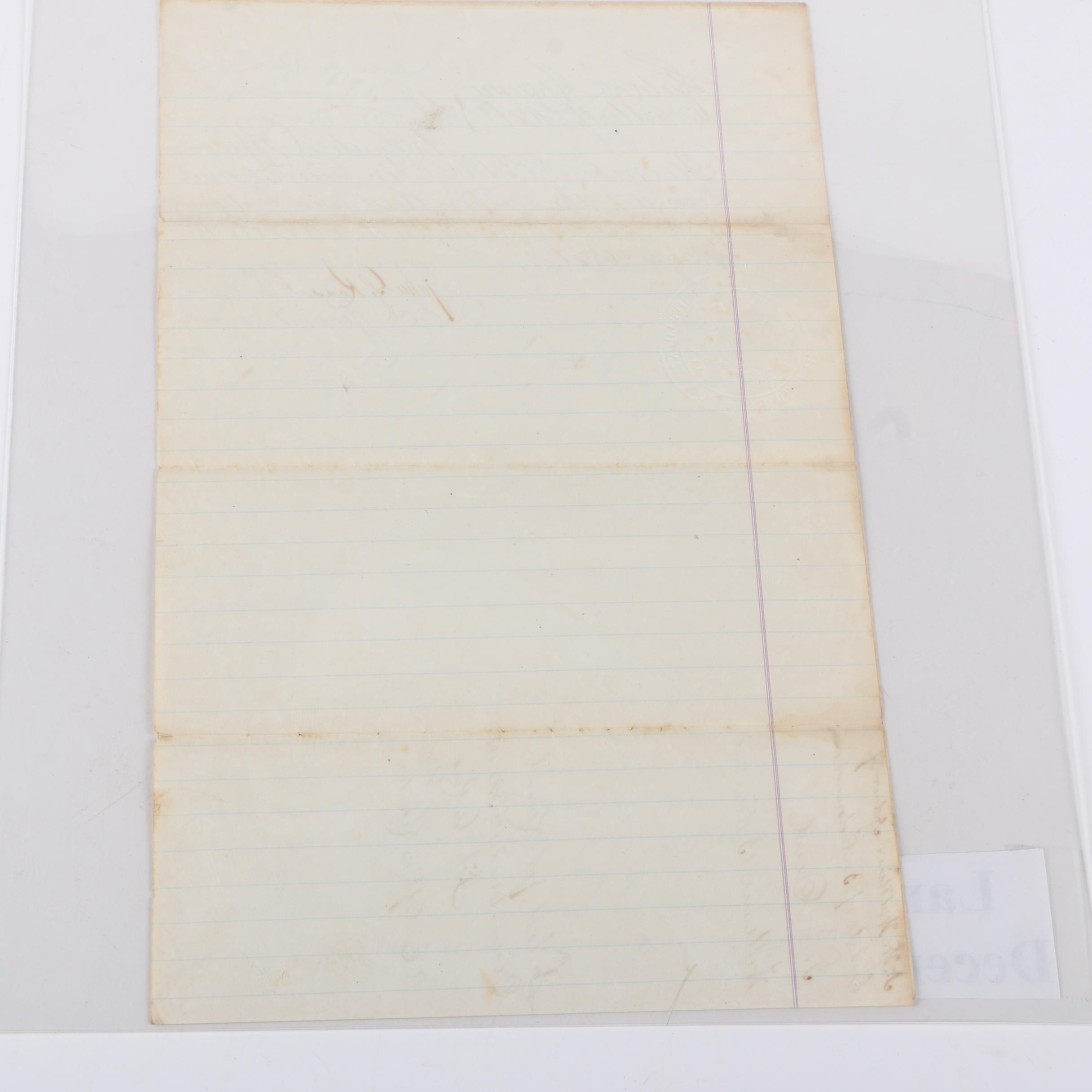 Antique Missouri Land Deeds