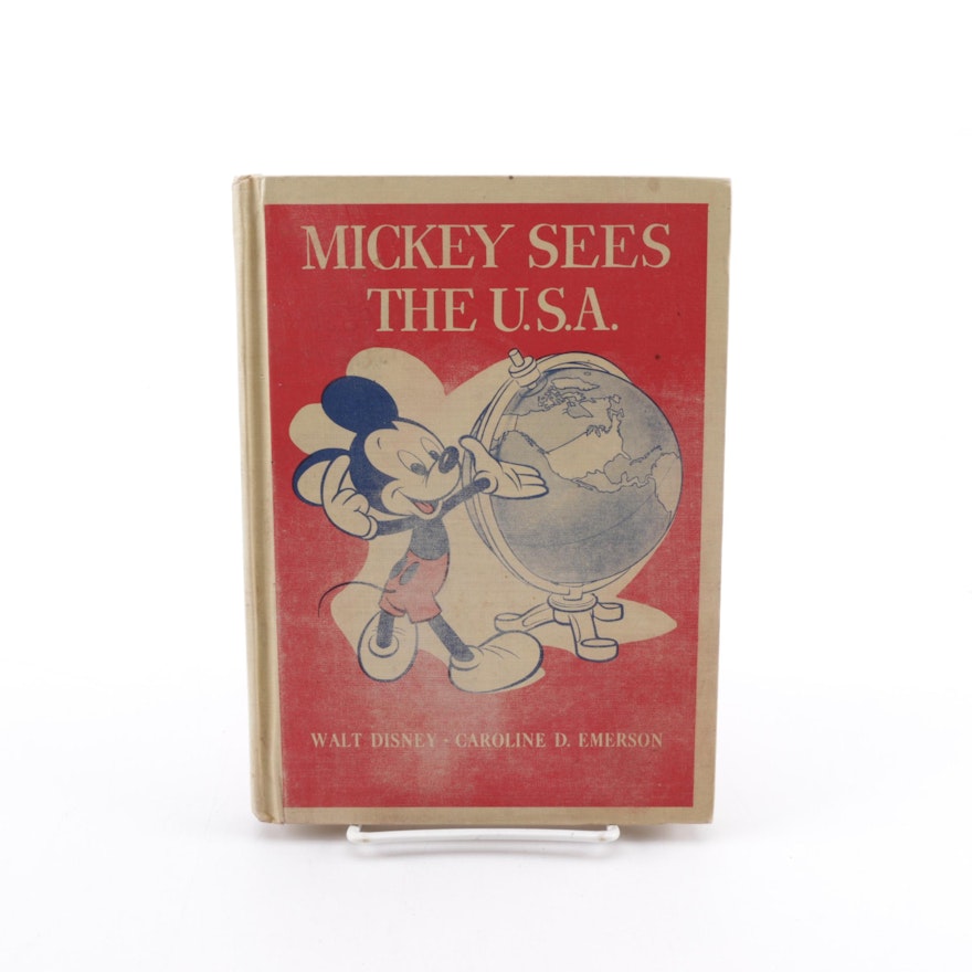 1944 "Mickey Sees the U.S.A." by Caroline D. Emerson