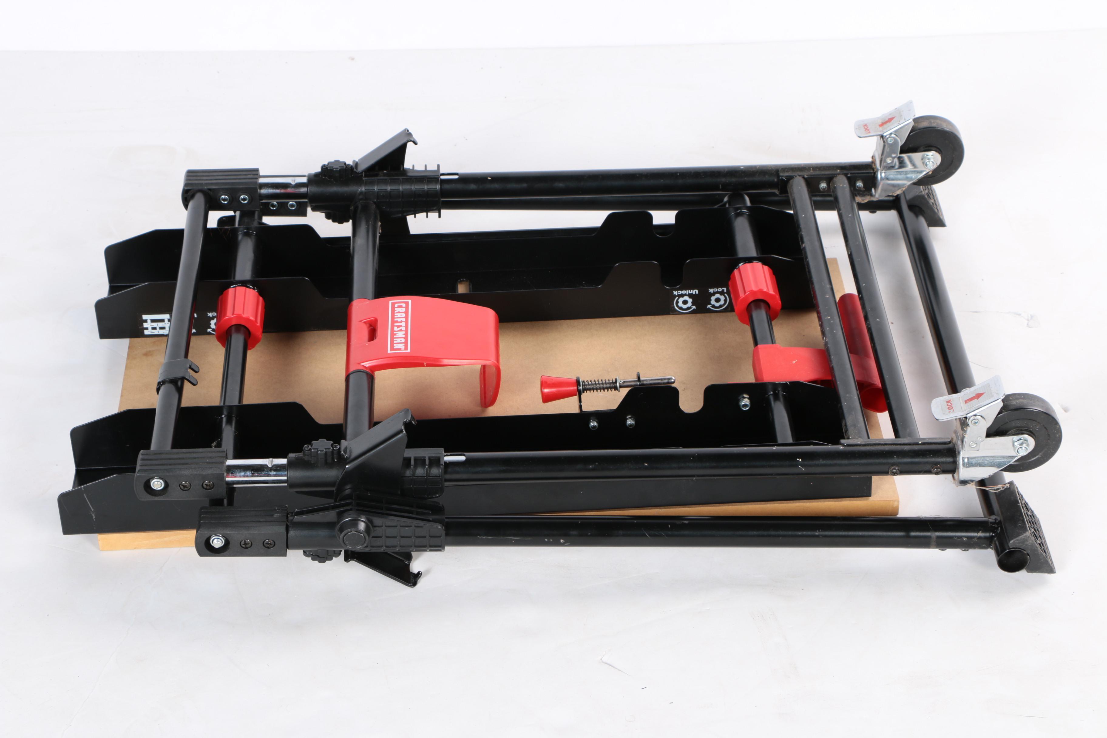 Craftsman Folding Work Table