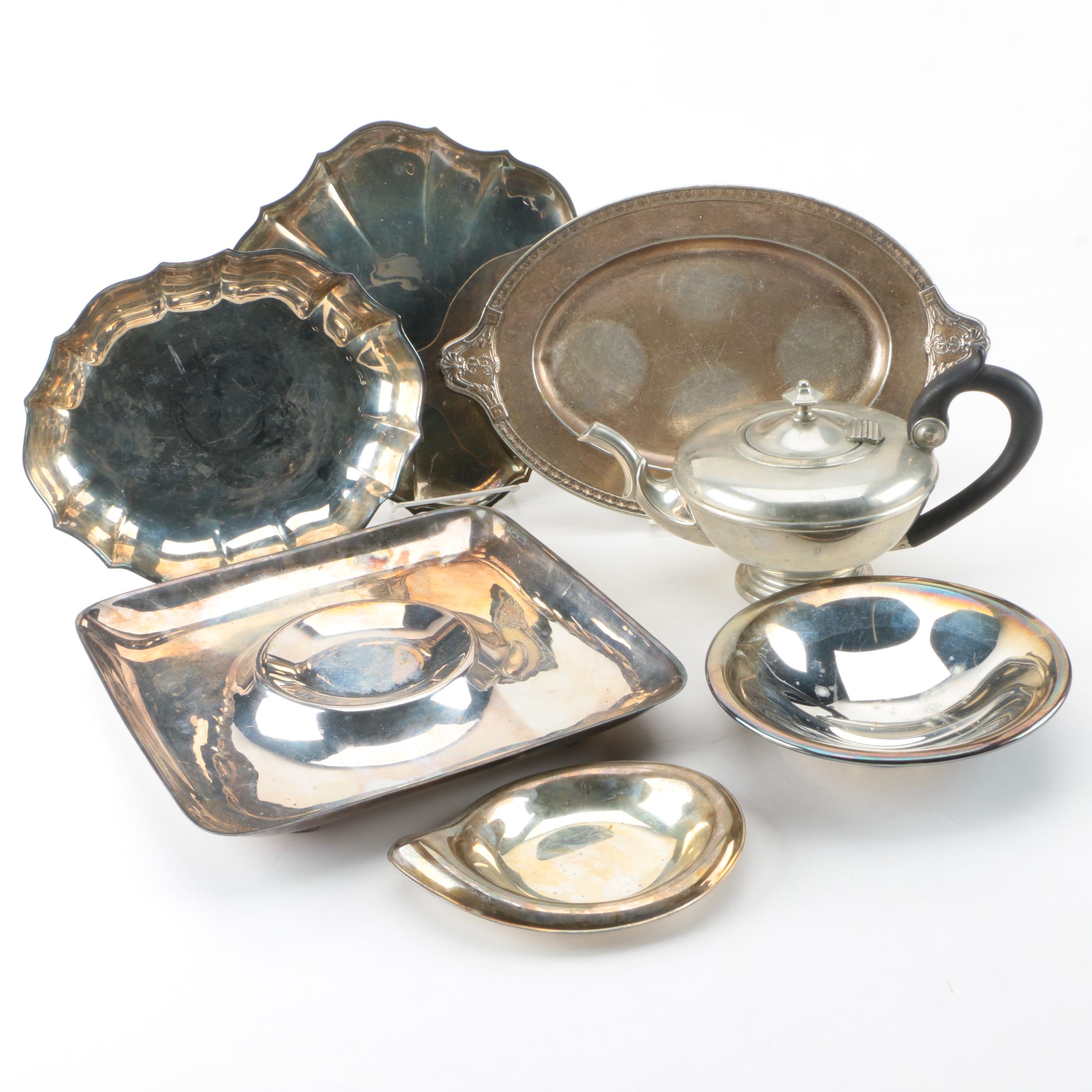 International Silver Co. 1847 Rogers Bros. Silver Plate "Flair" Dish and More