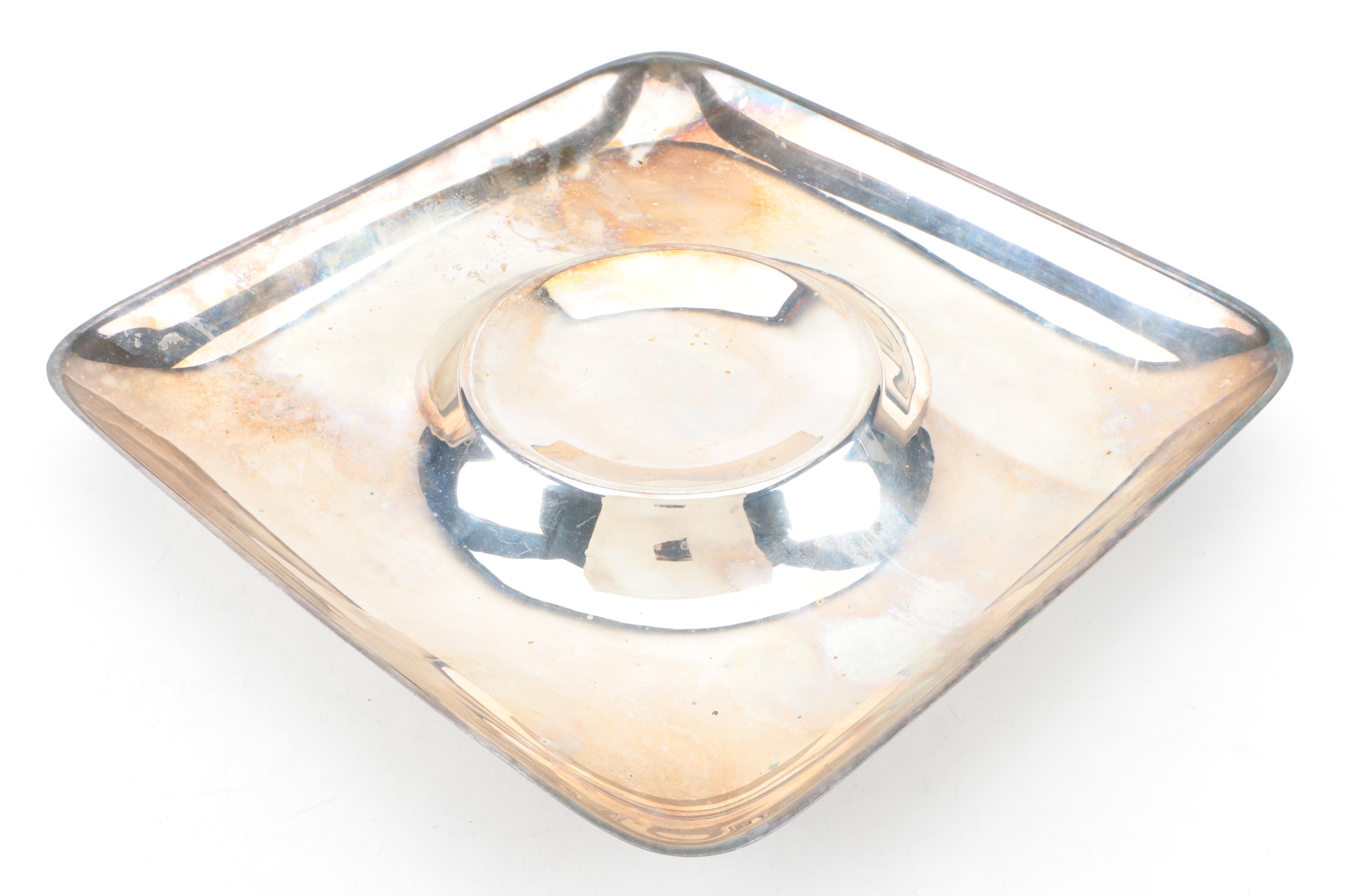 International Silver Co. 1847 Rogers Bros. Silver Plate "Flair" Dish and More