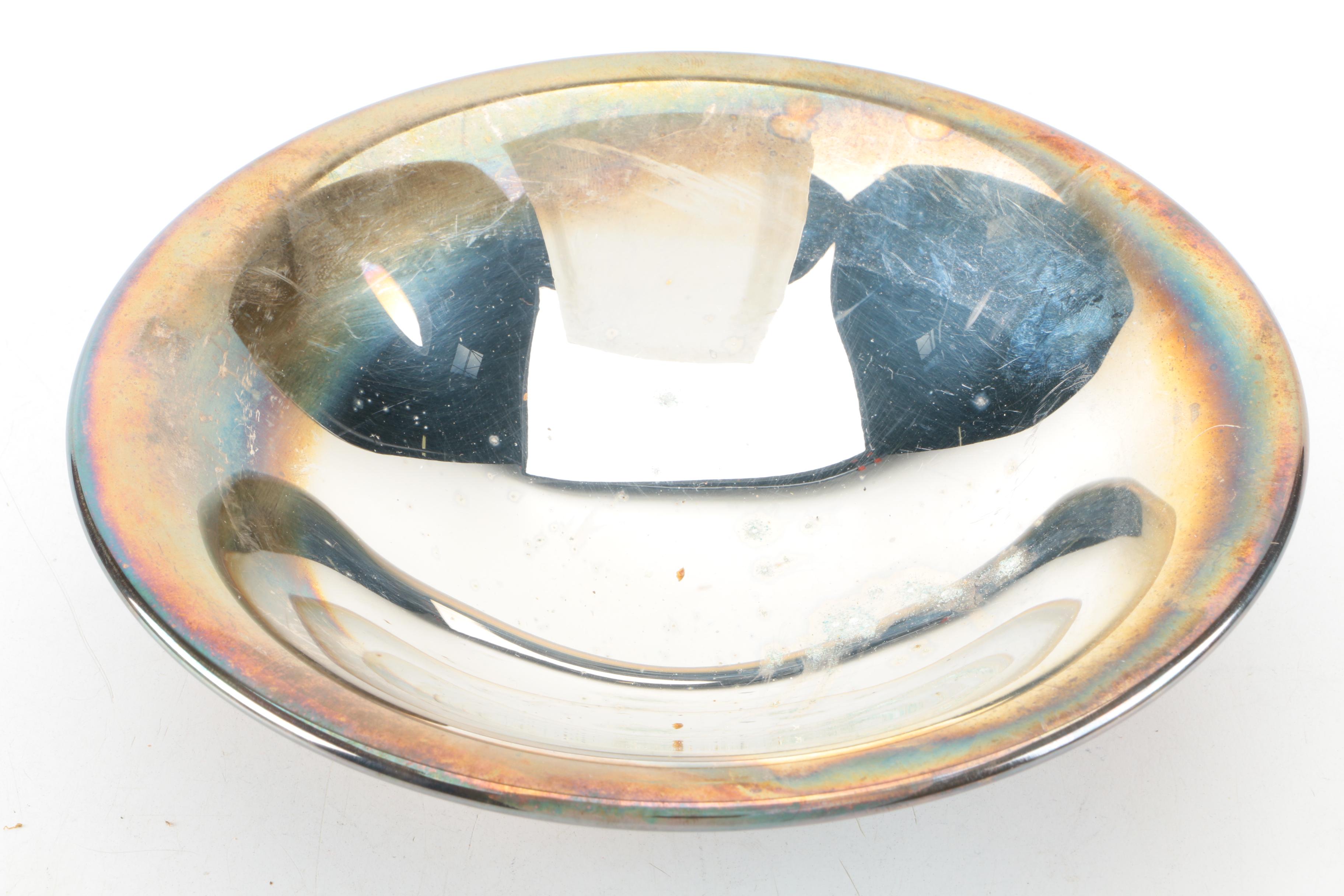 International Silver Co. 1847 Rogers Bros. Silver Plate "Flair" Dish and More
