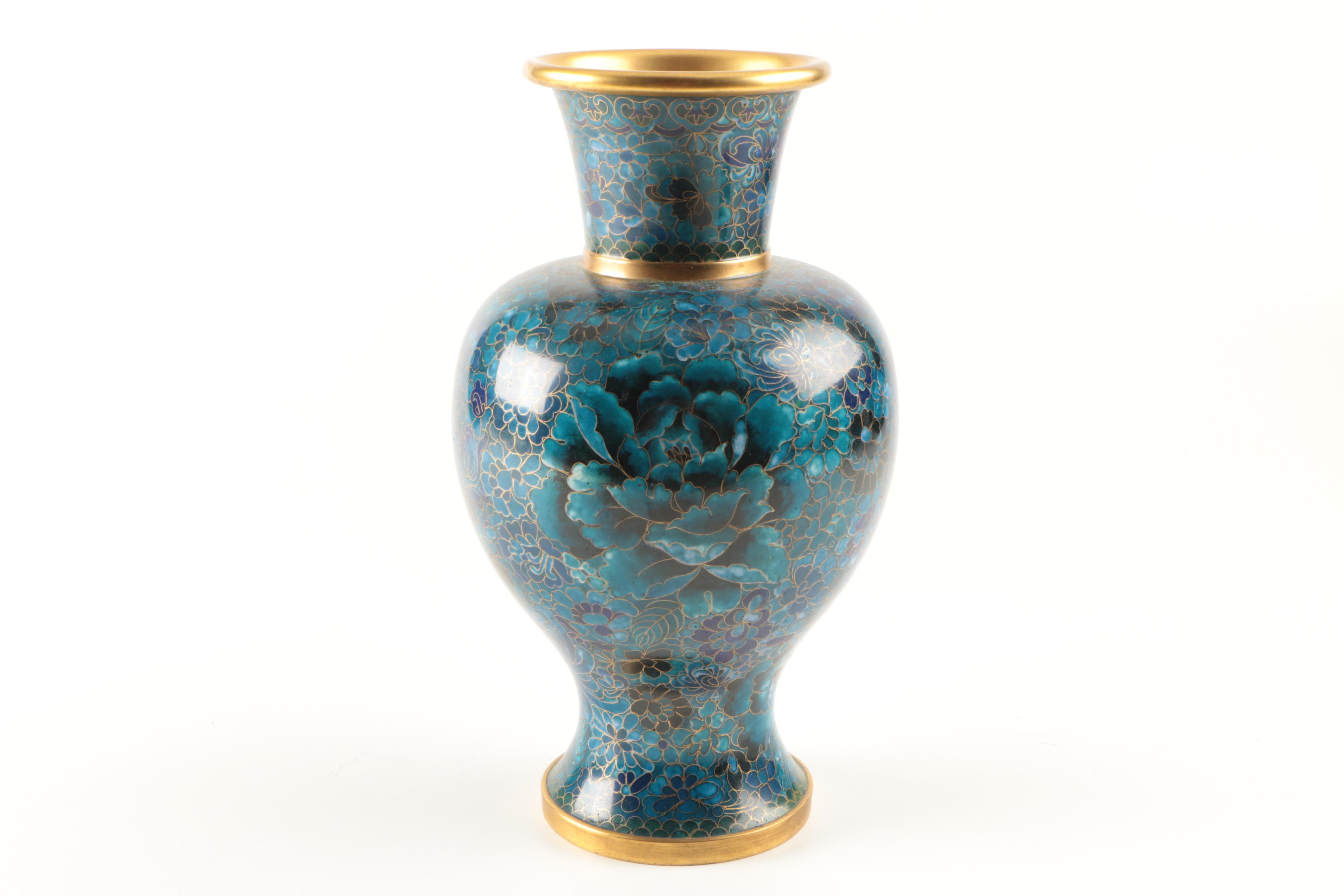 Chinese Cloisonné Vase