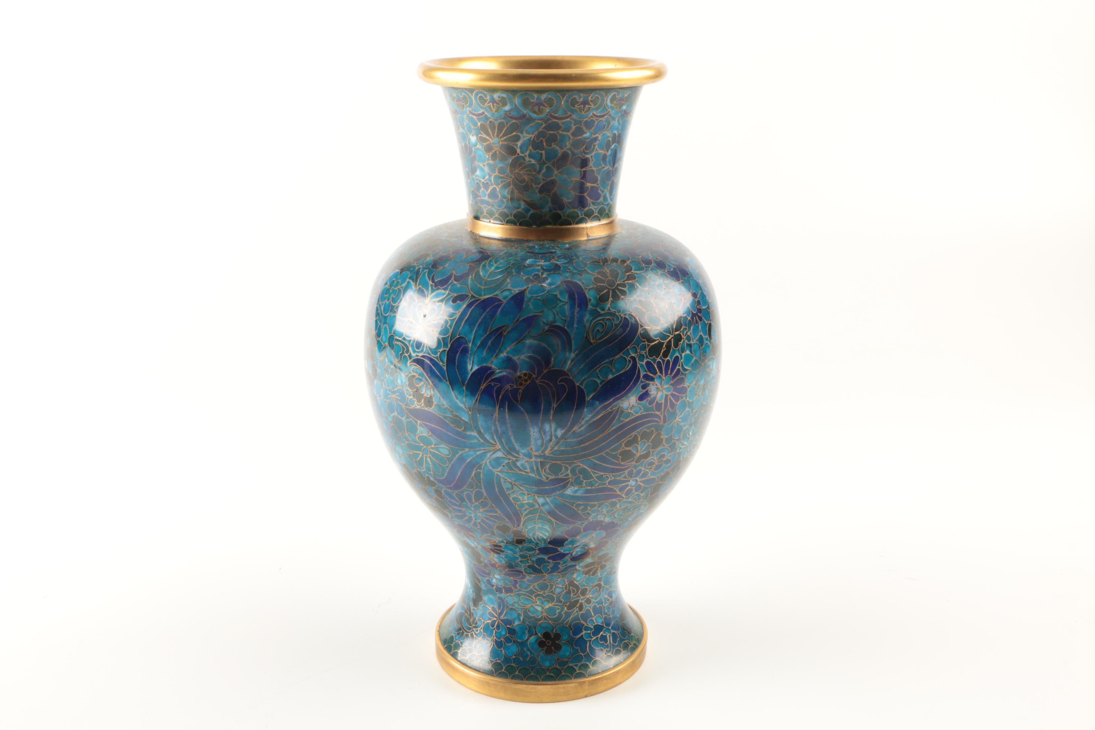 Chinese Cloisonné Vase