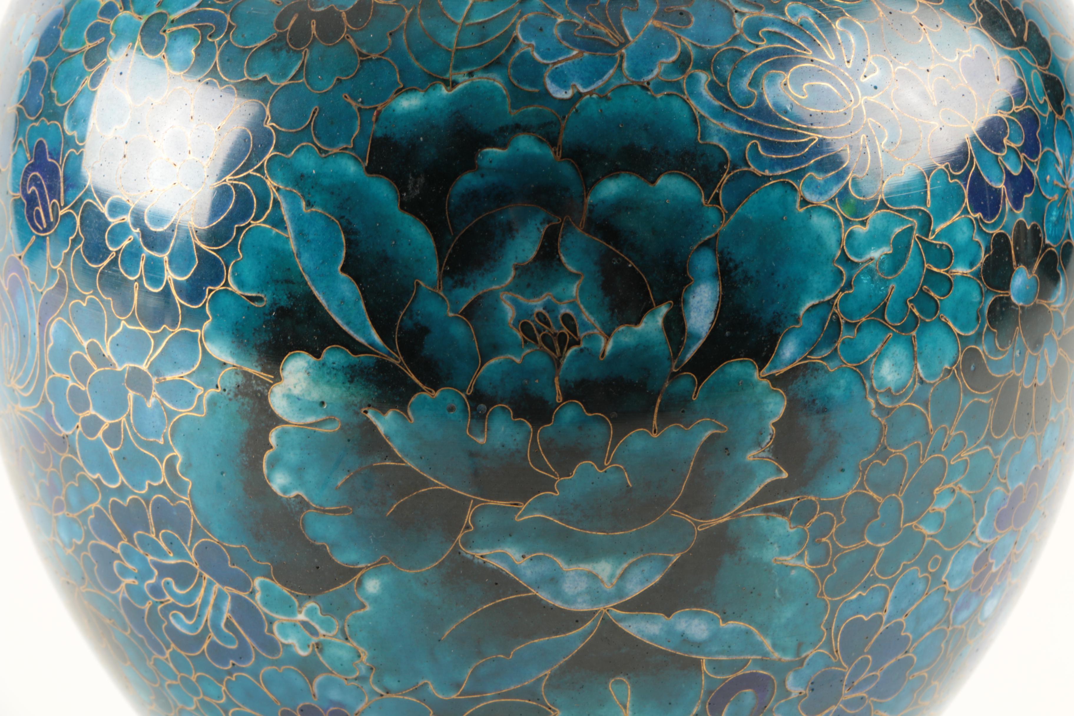 Chinese Cloisonné Vase