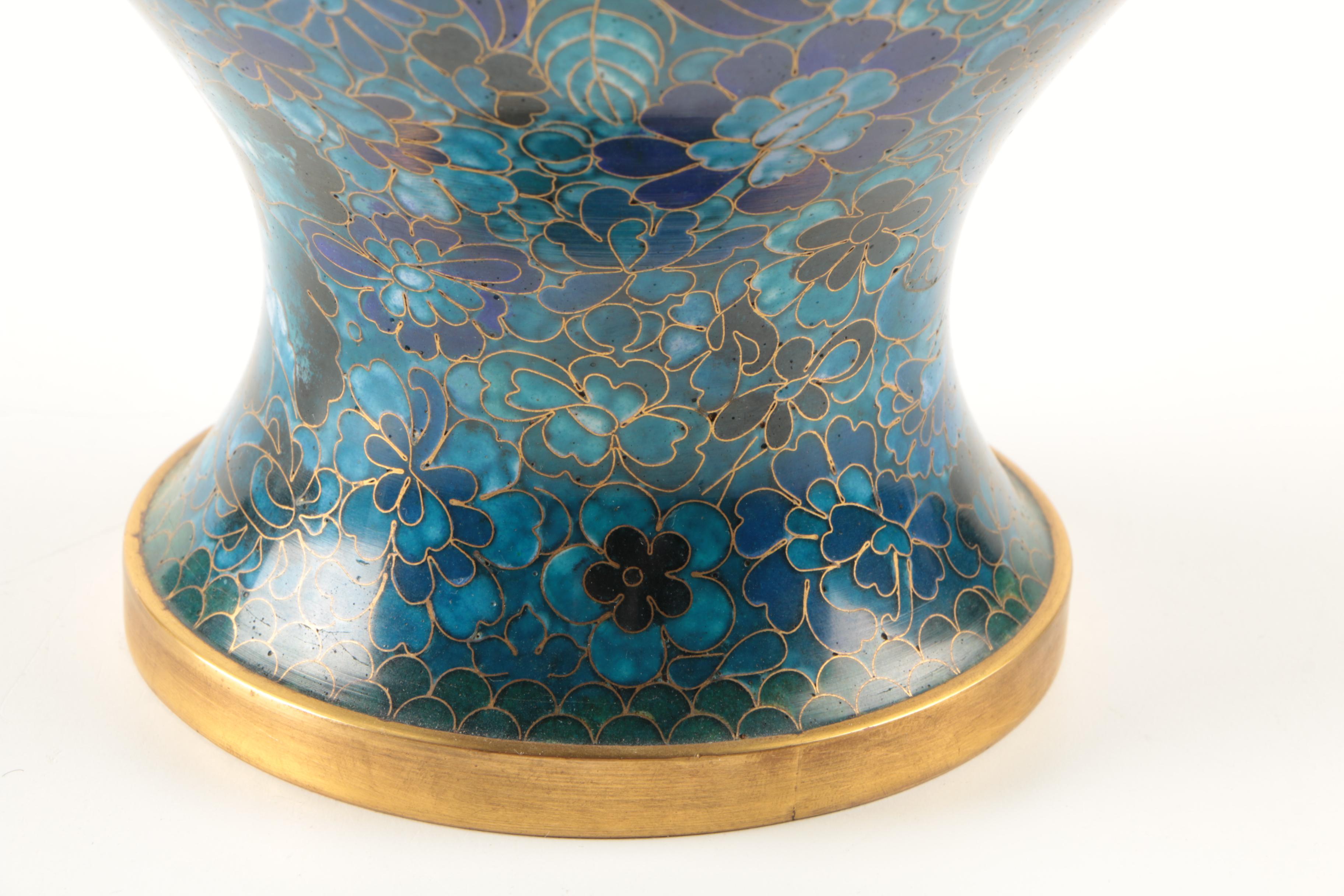 Chinese Cloisonné Vase