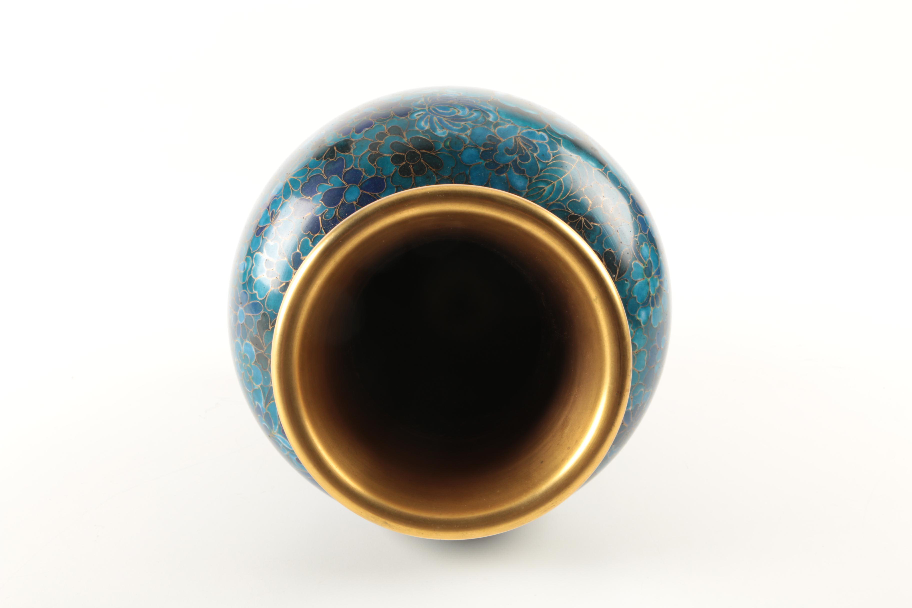 Chinese Cloisonné Vase