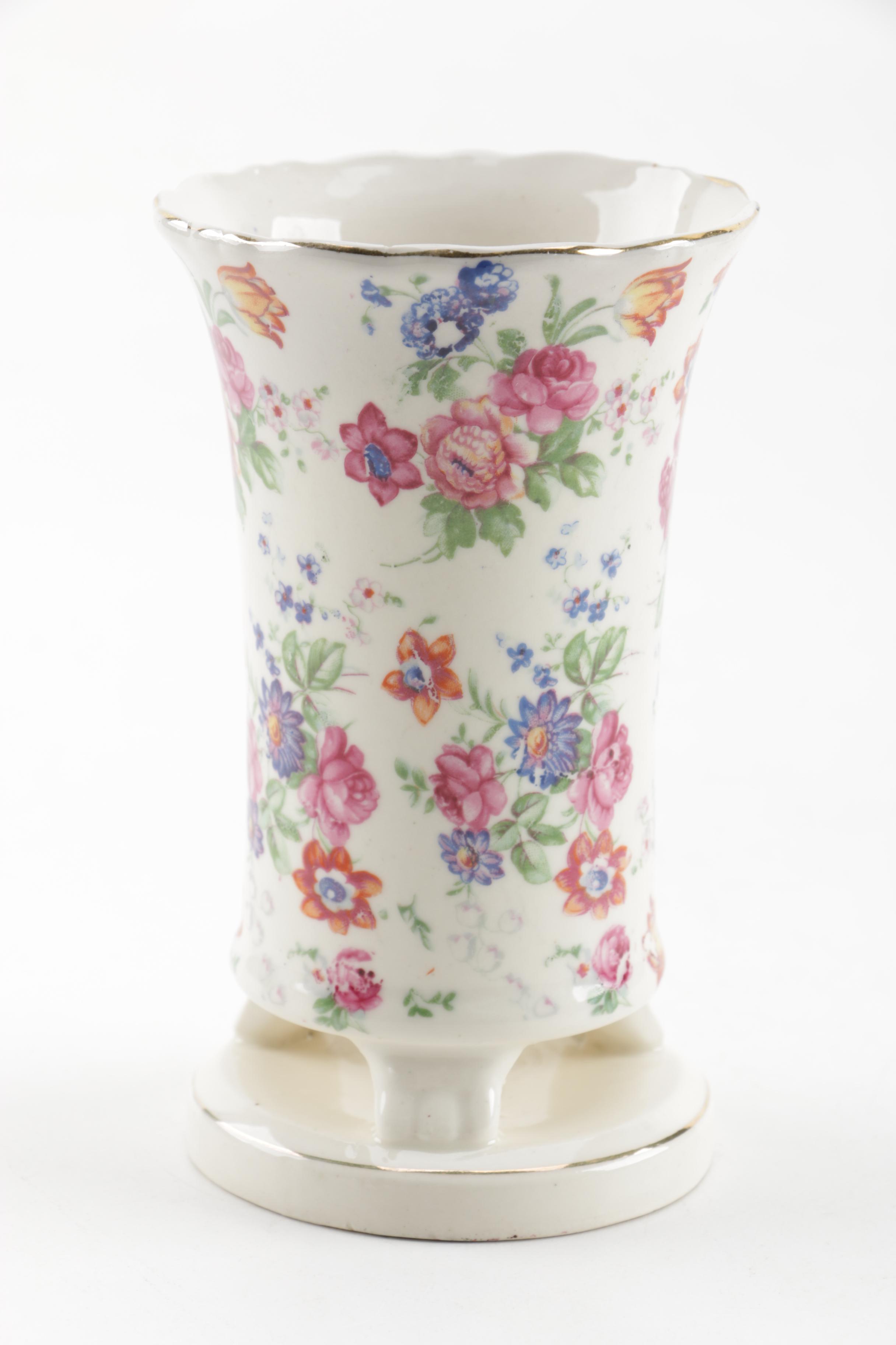 Vintage Porcelain Urn