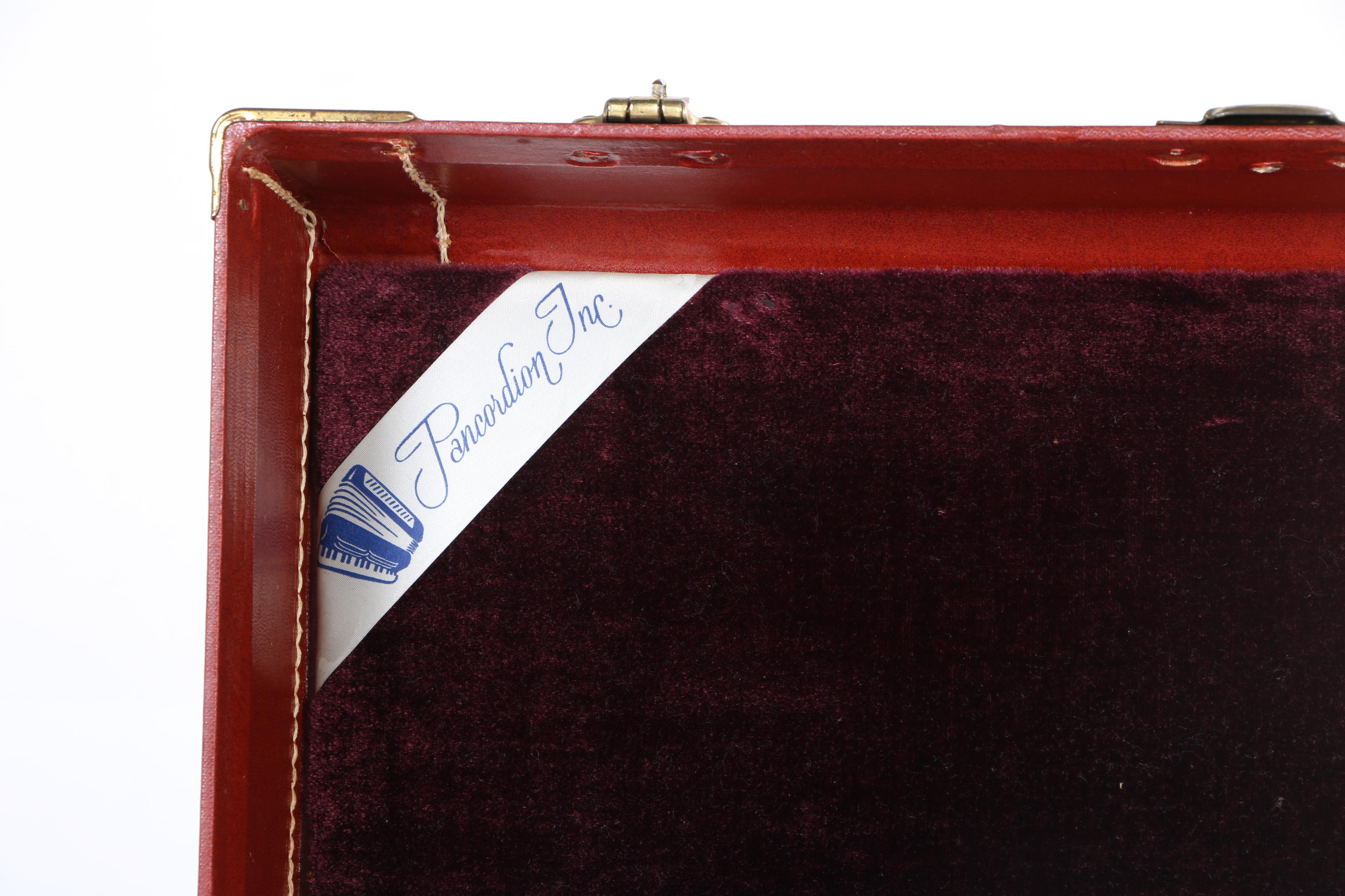 Vintage Crucianelli Pancordion Accordion with Case