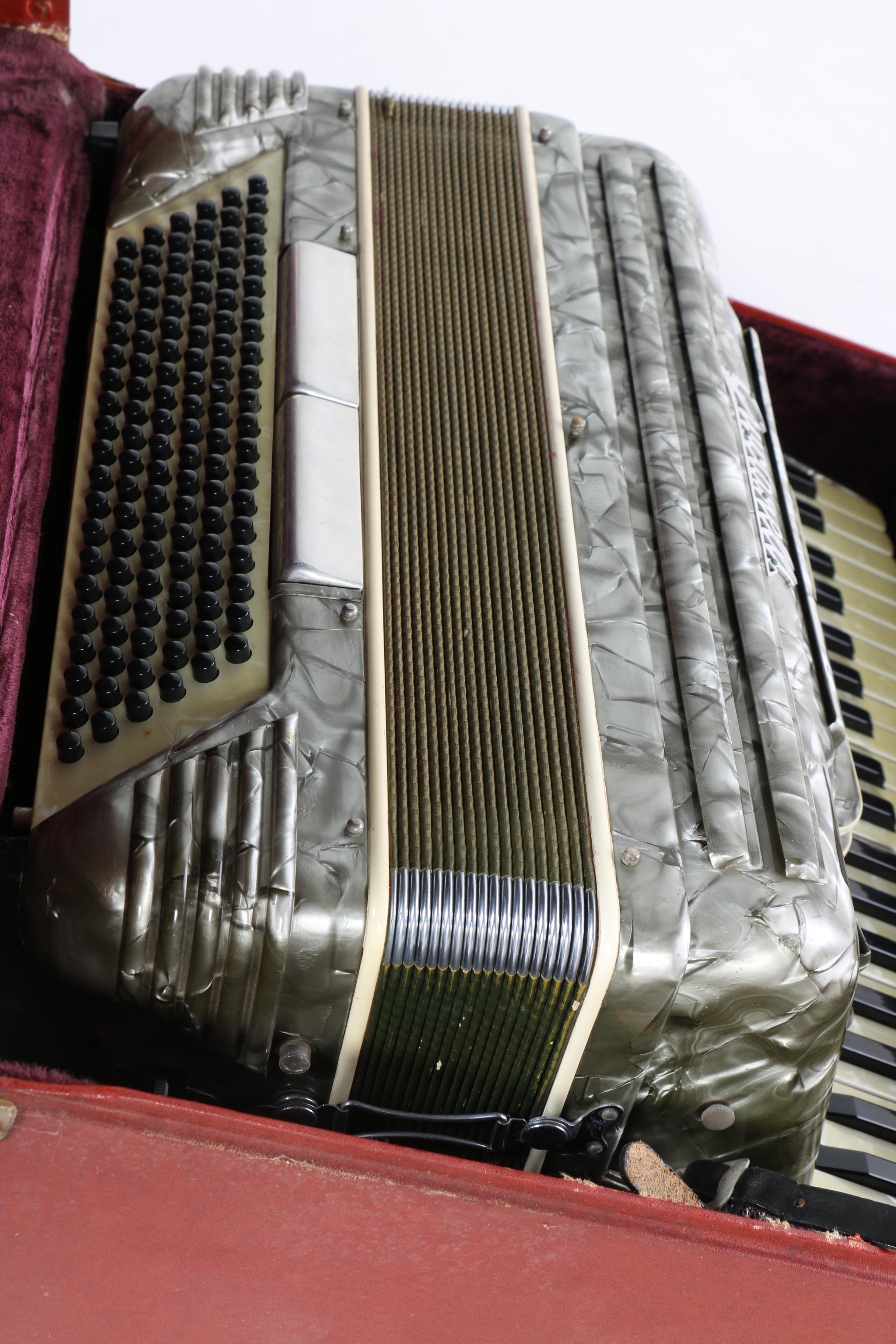 Vintage Crucianelli Pancordion Accordion with Case