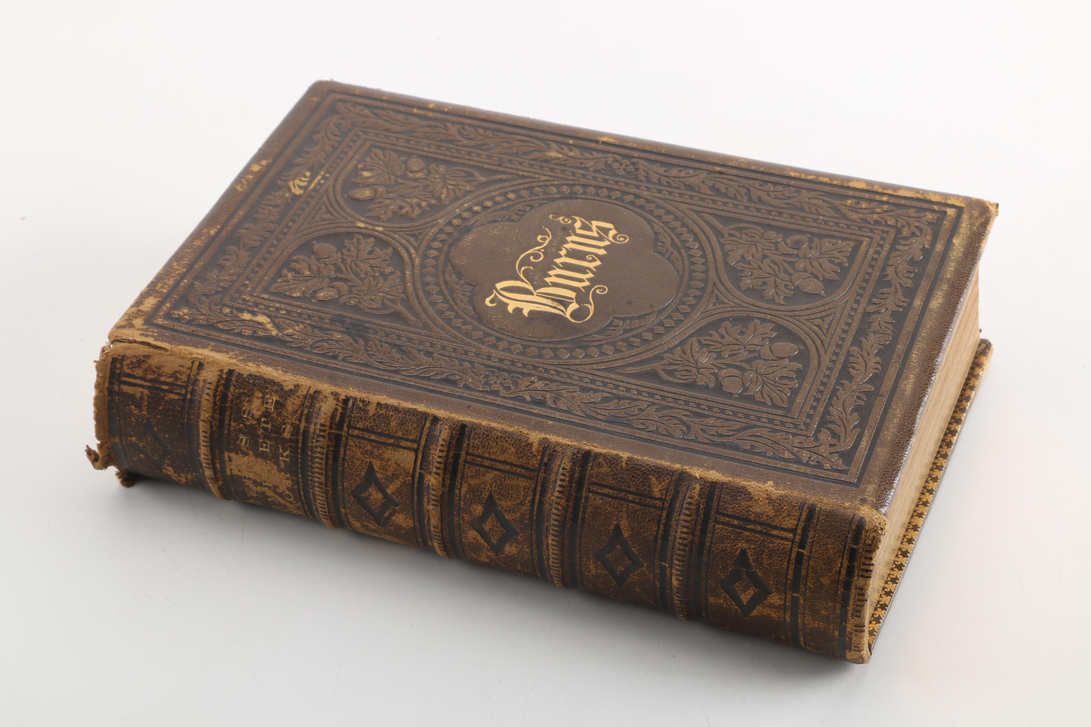 1876 "Complete Works of Robert Burns" Illustrated Edition