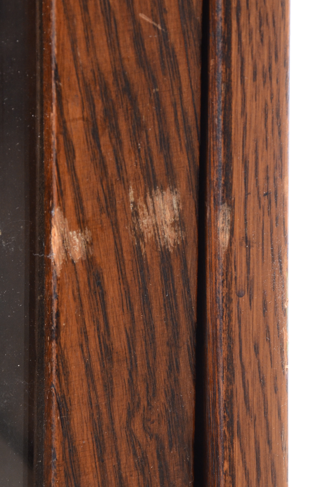 Antique Oak Barrister Bookcase by Lindstrom